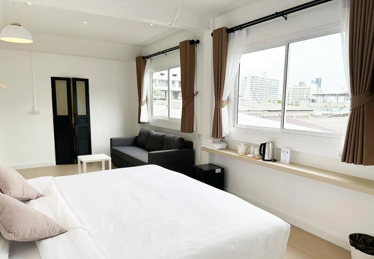 Bed in River Home Bangkok