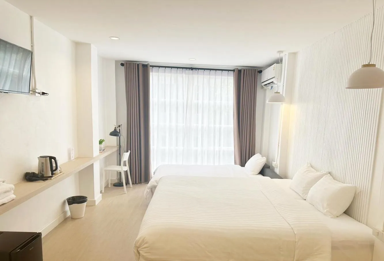 Bed in River Home Bangkok