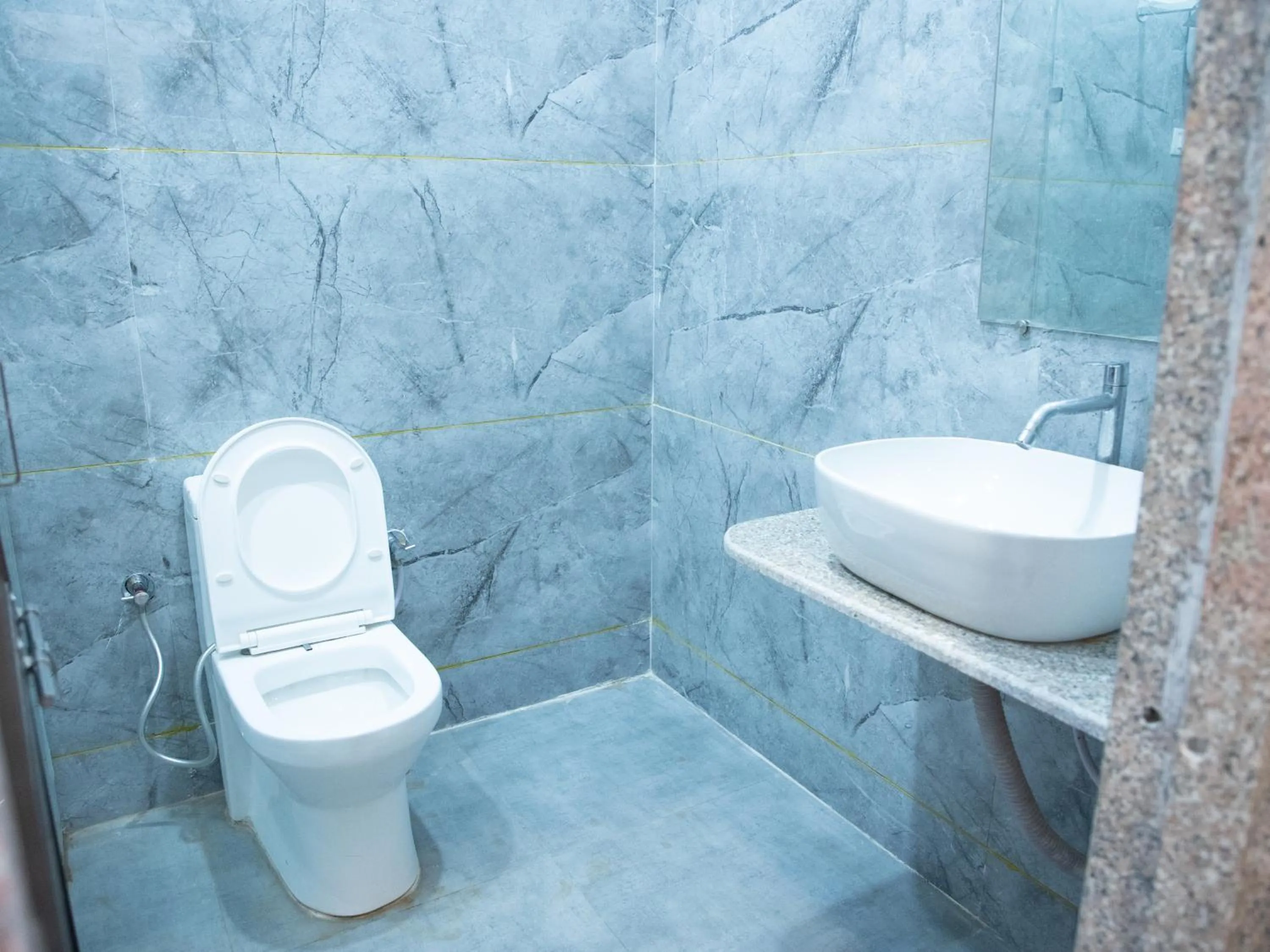 Shower in Vasant Vihar Resort