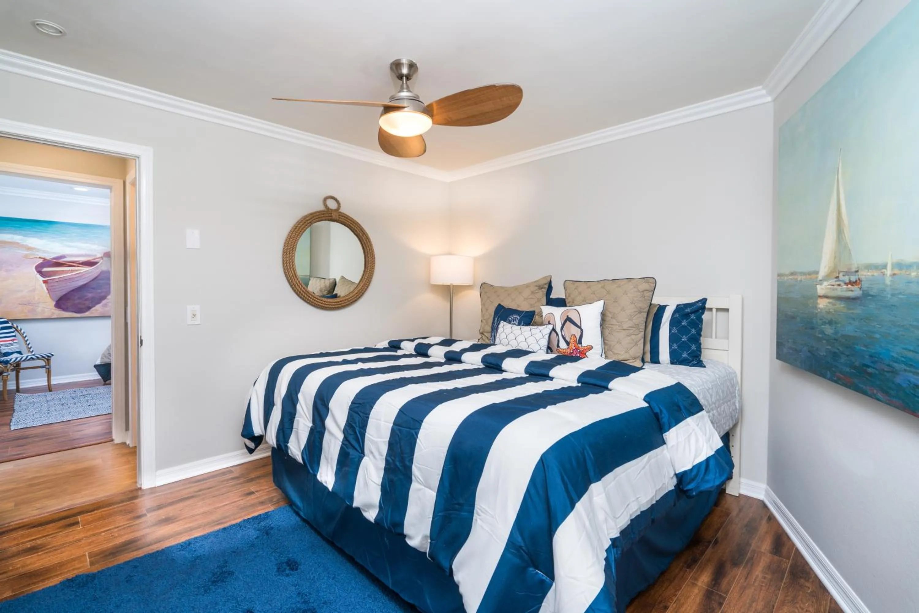 Bed in 600 E Oceanfront 2B