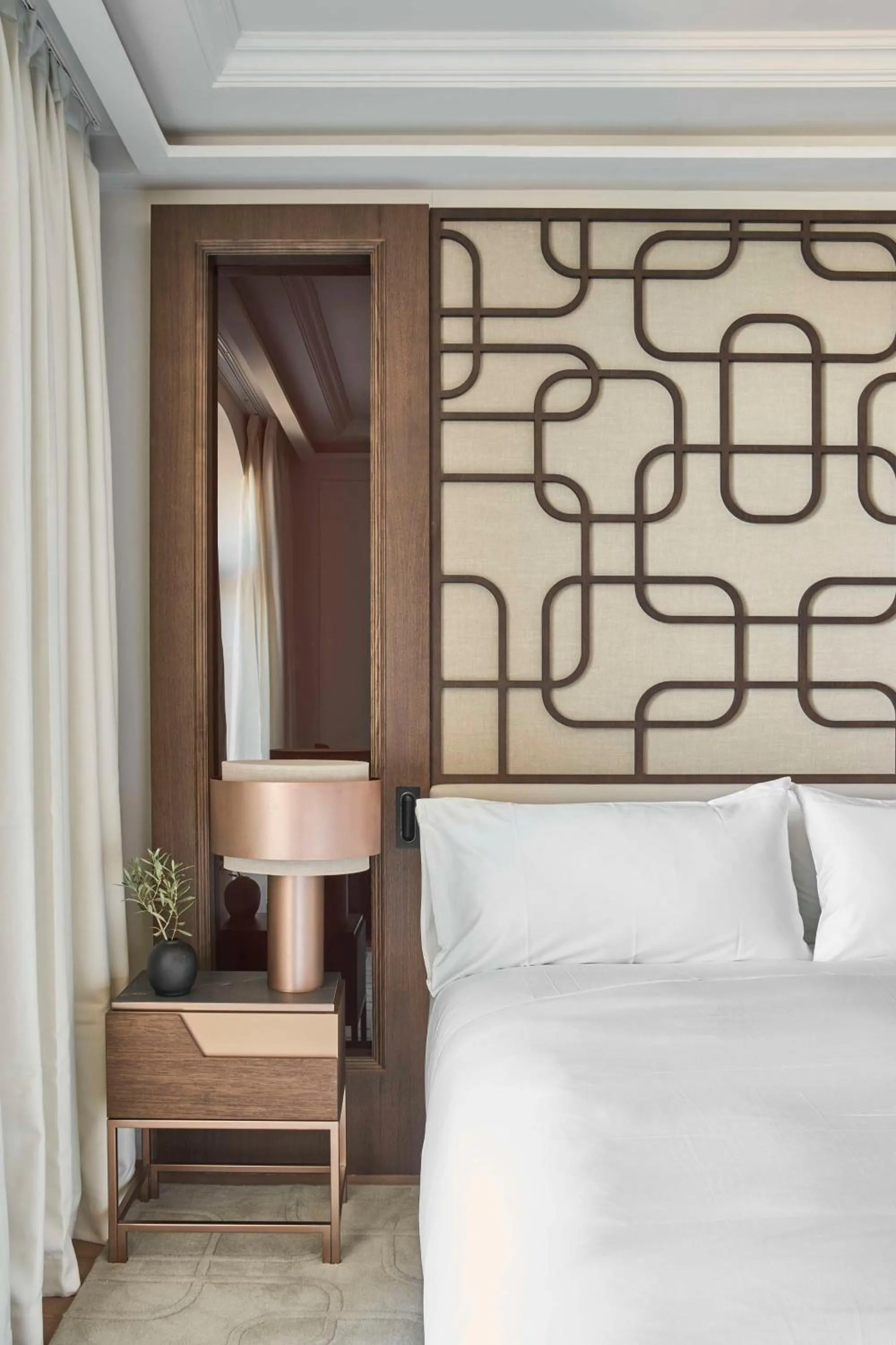 Bedroom, Bed in Nobu Hotel San Sebastián