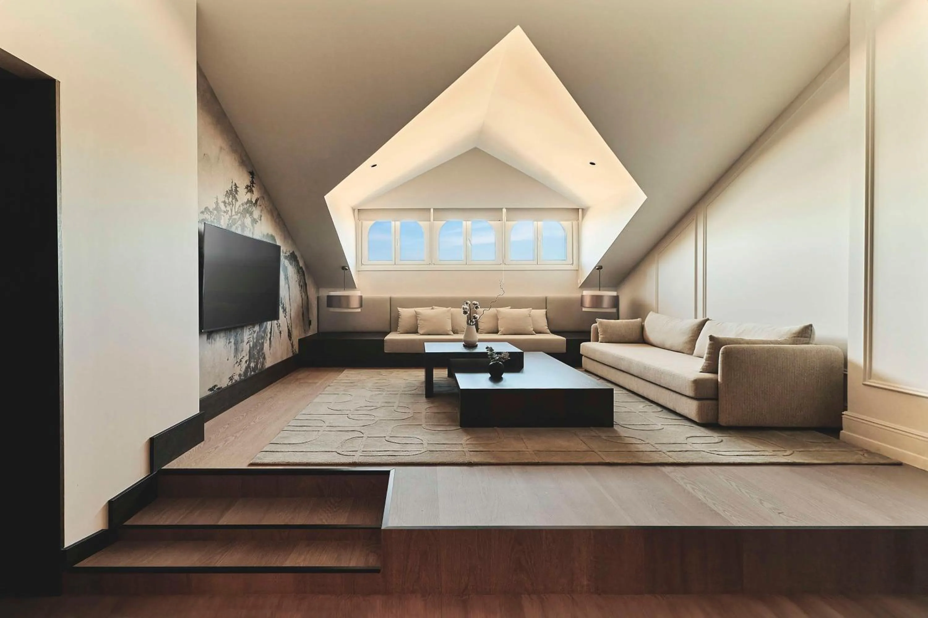 Photo of the whole room in Nobu Hotel San Sebastián