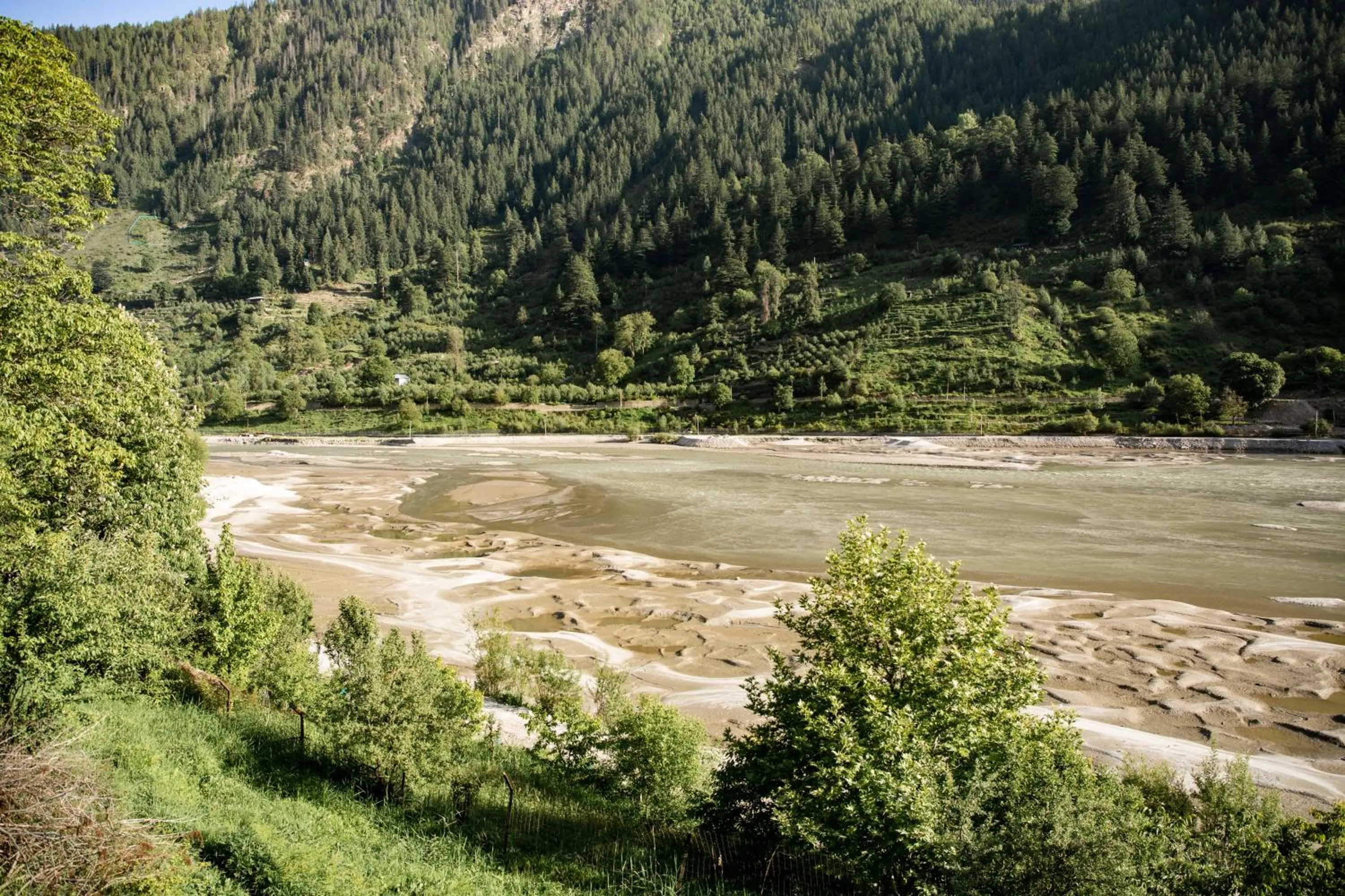 Natural landscape in The Kamru Riverside Camps and Resorts
