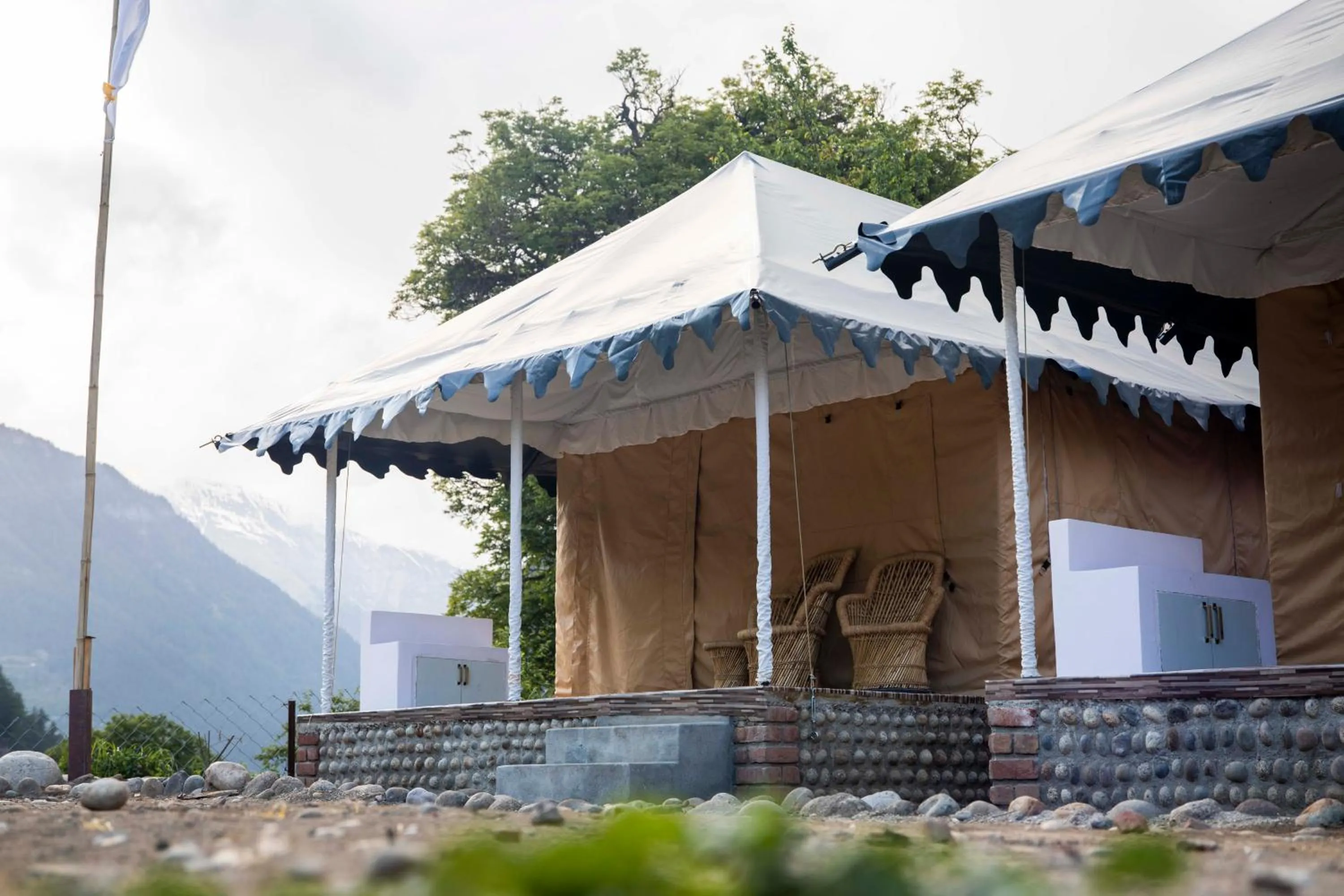 Property building in The Kamru Riverside Camps and Resorts