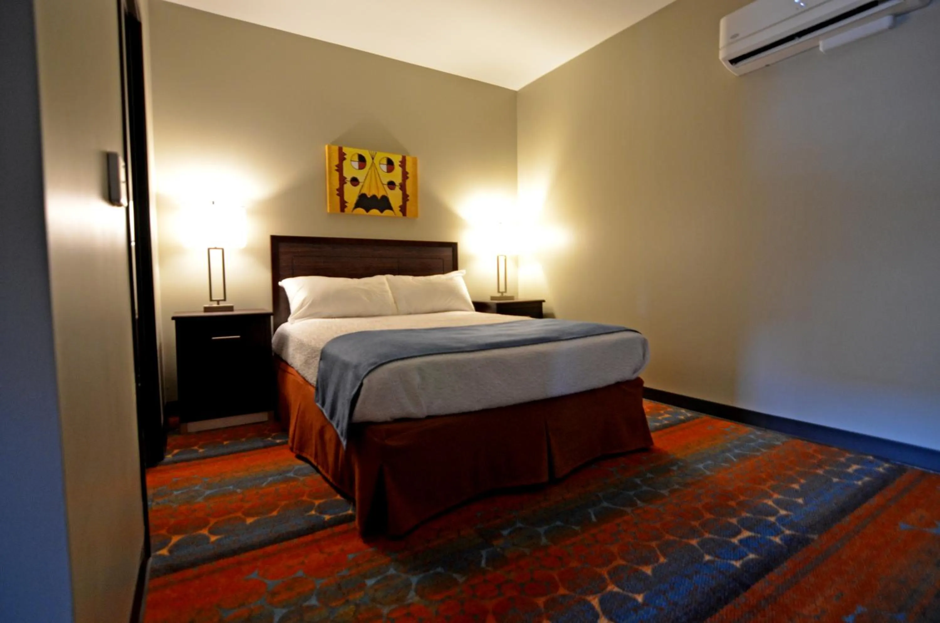 Bed in 7Clans Hotel & Resort