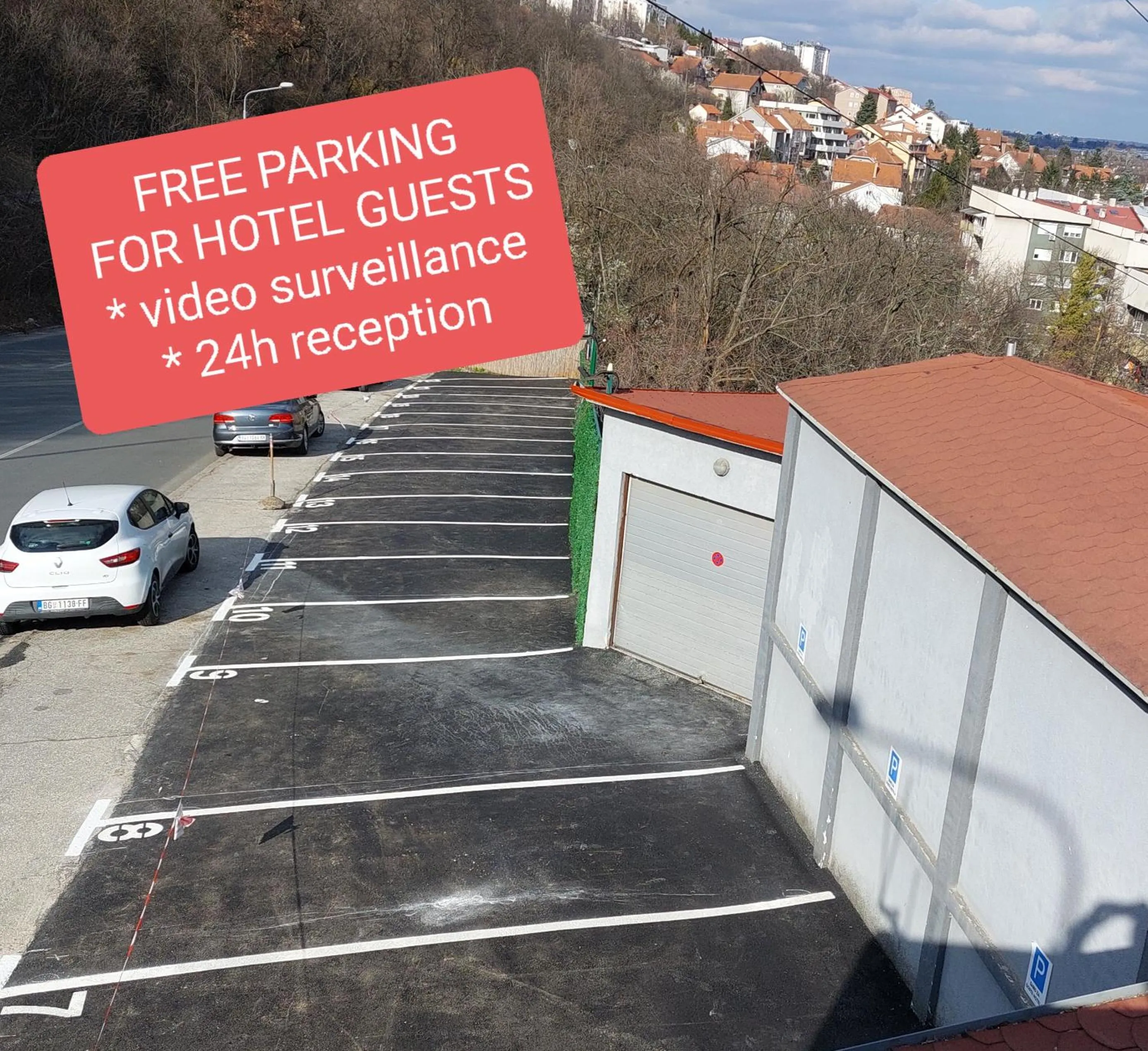 Parking in Hotel Villa Panorama