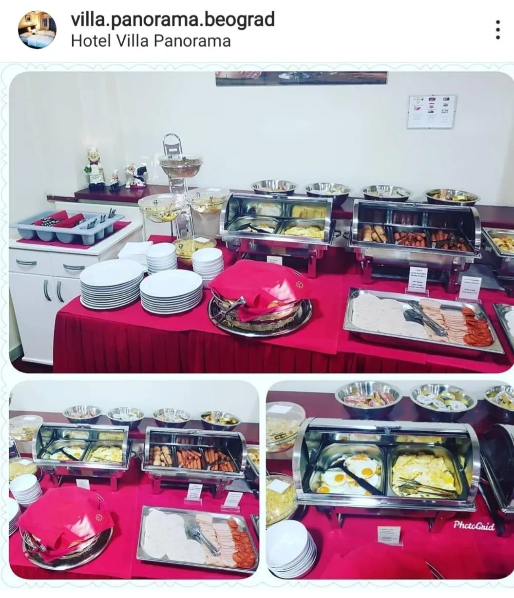 Breakfast in Hotel Villa Panorama