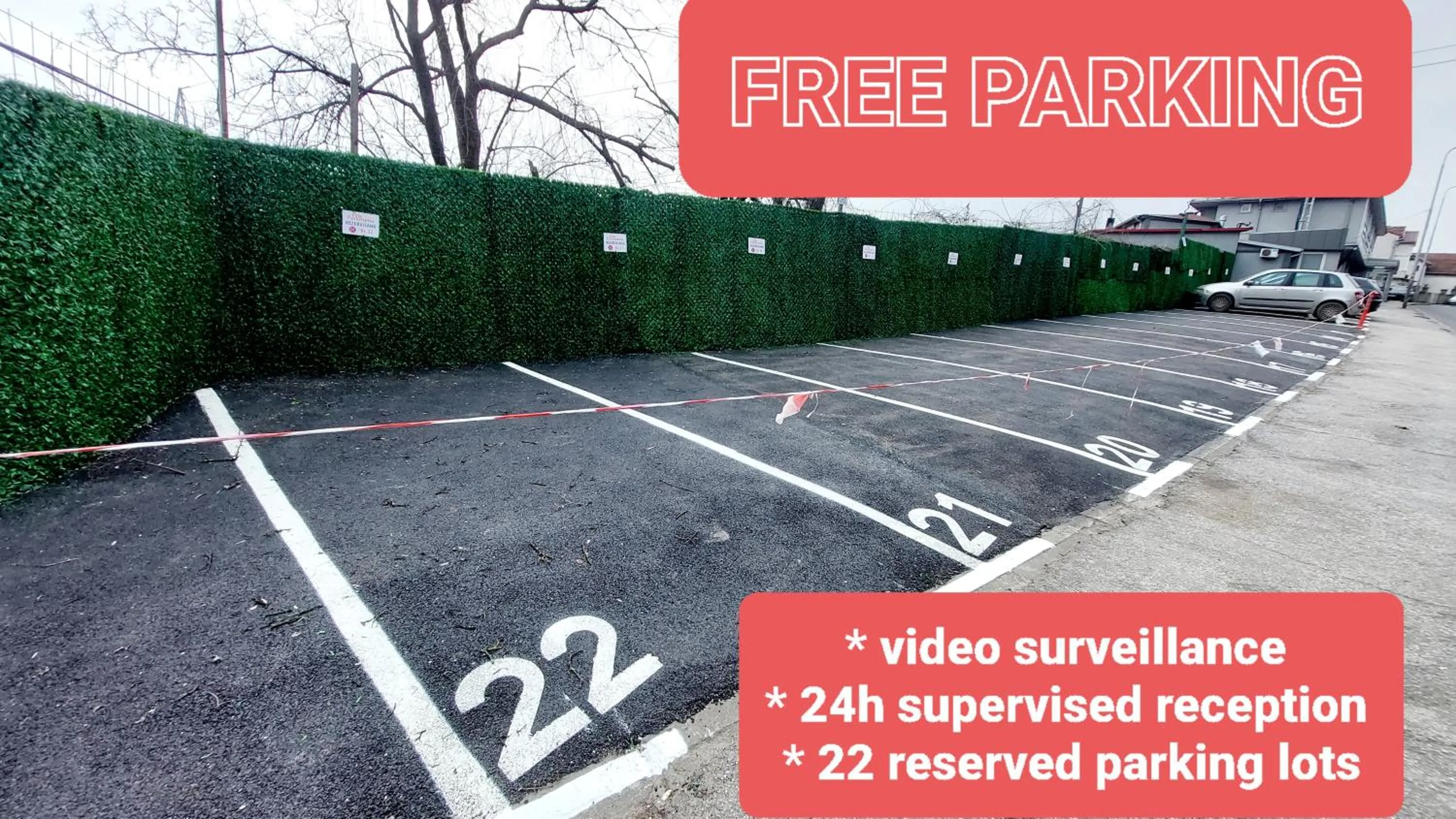 Parking in Hotel Villa Panorama