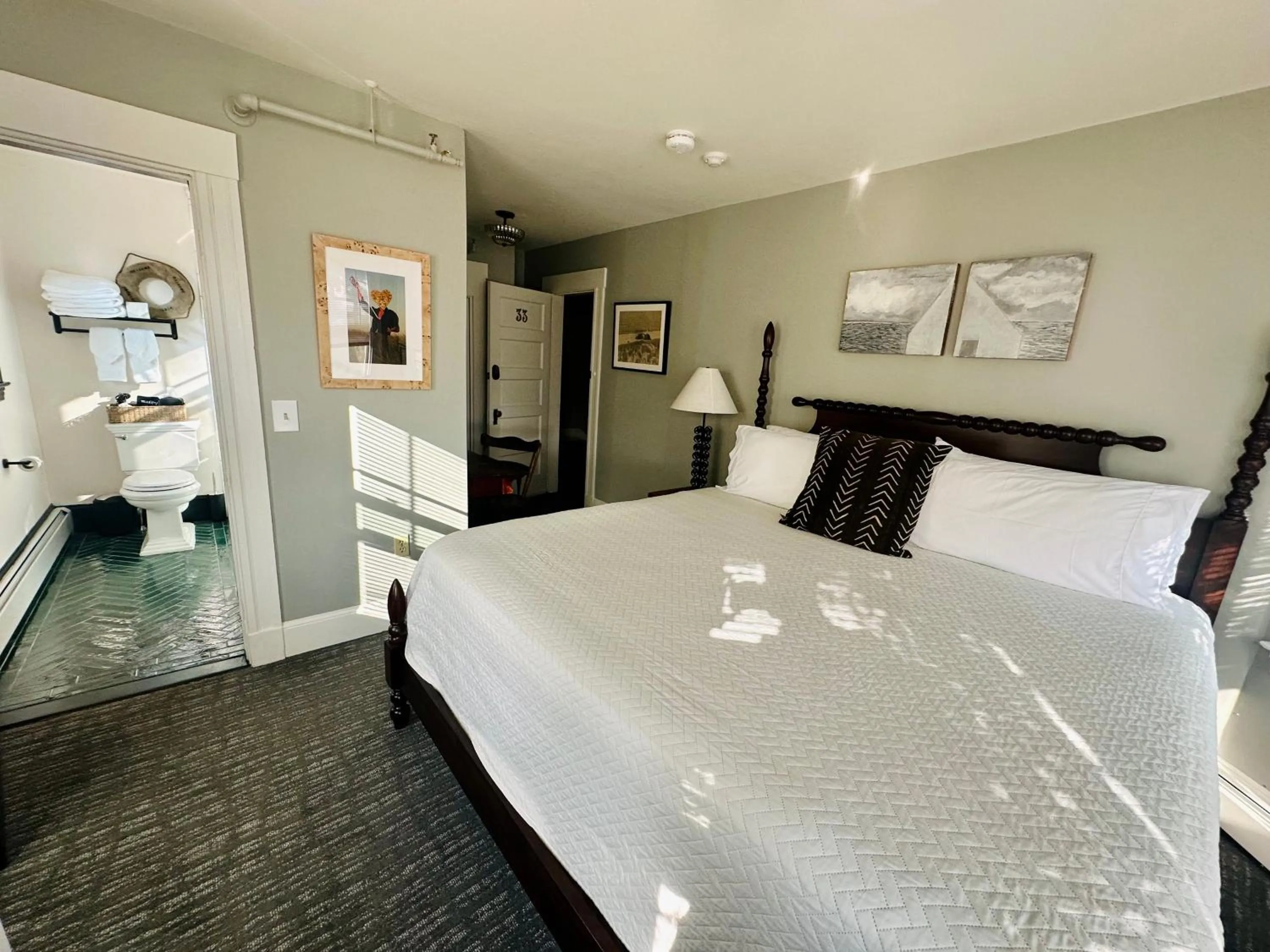 Bed in Gifford House