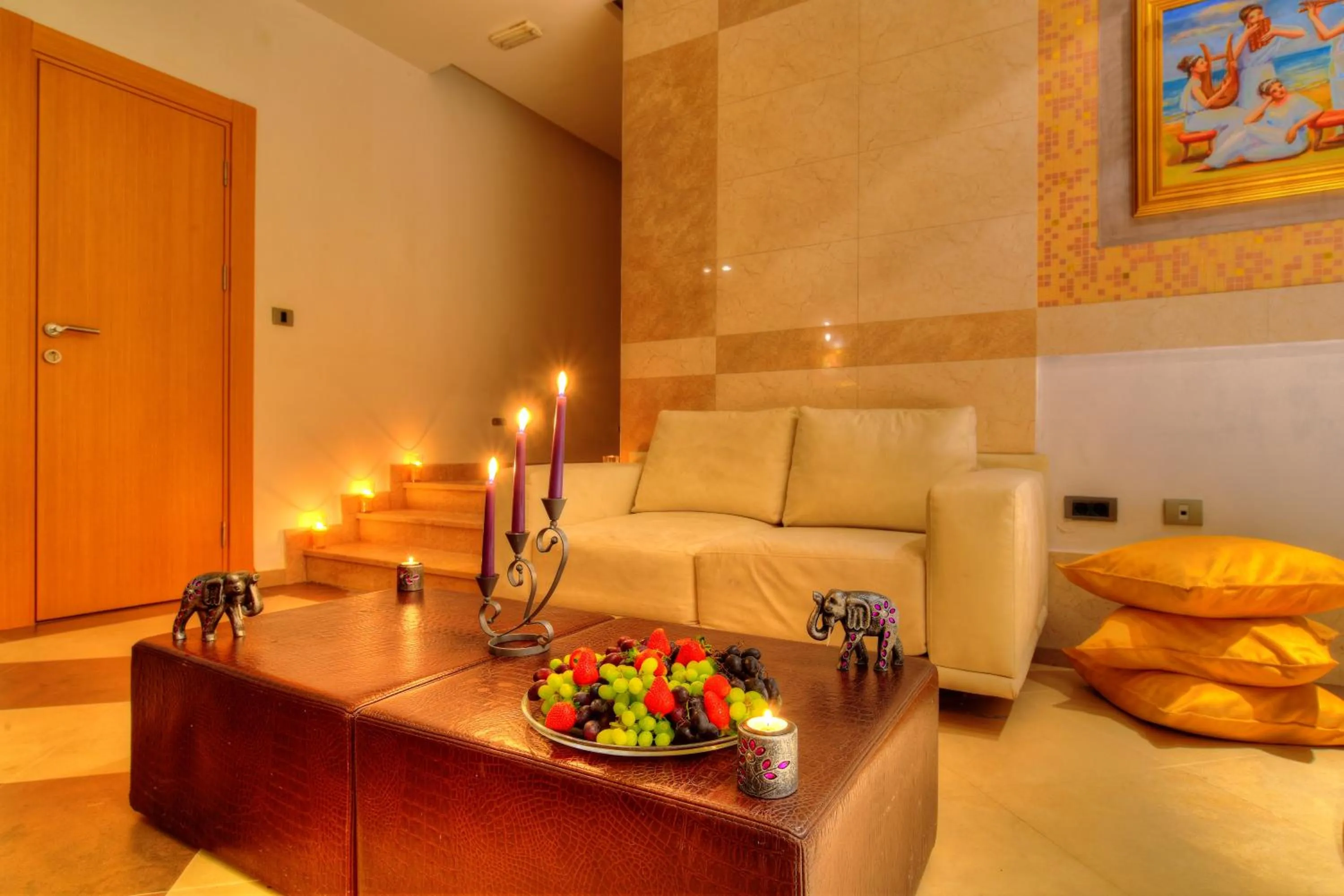 Living room in Monte Casa SPA & Wellness