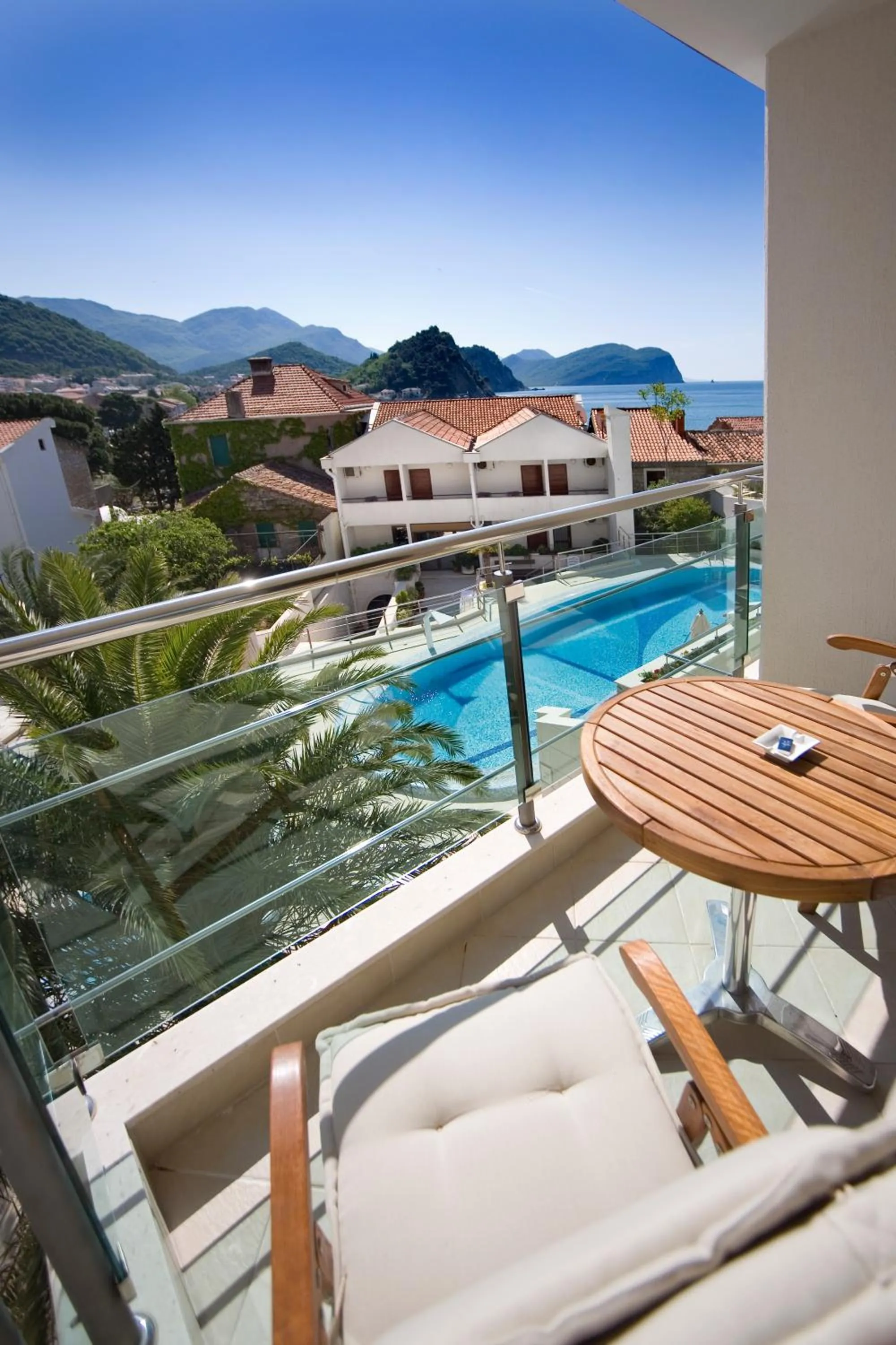 Balcony/Terrace in Monte Casa SPA & Wellness