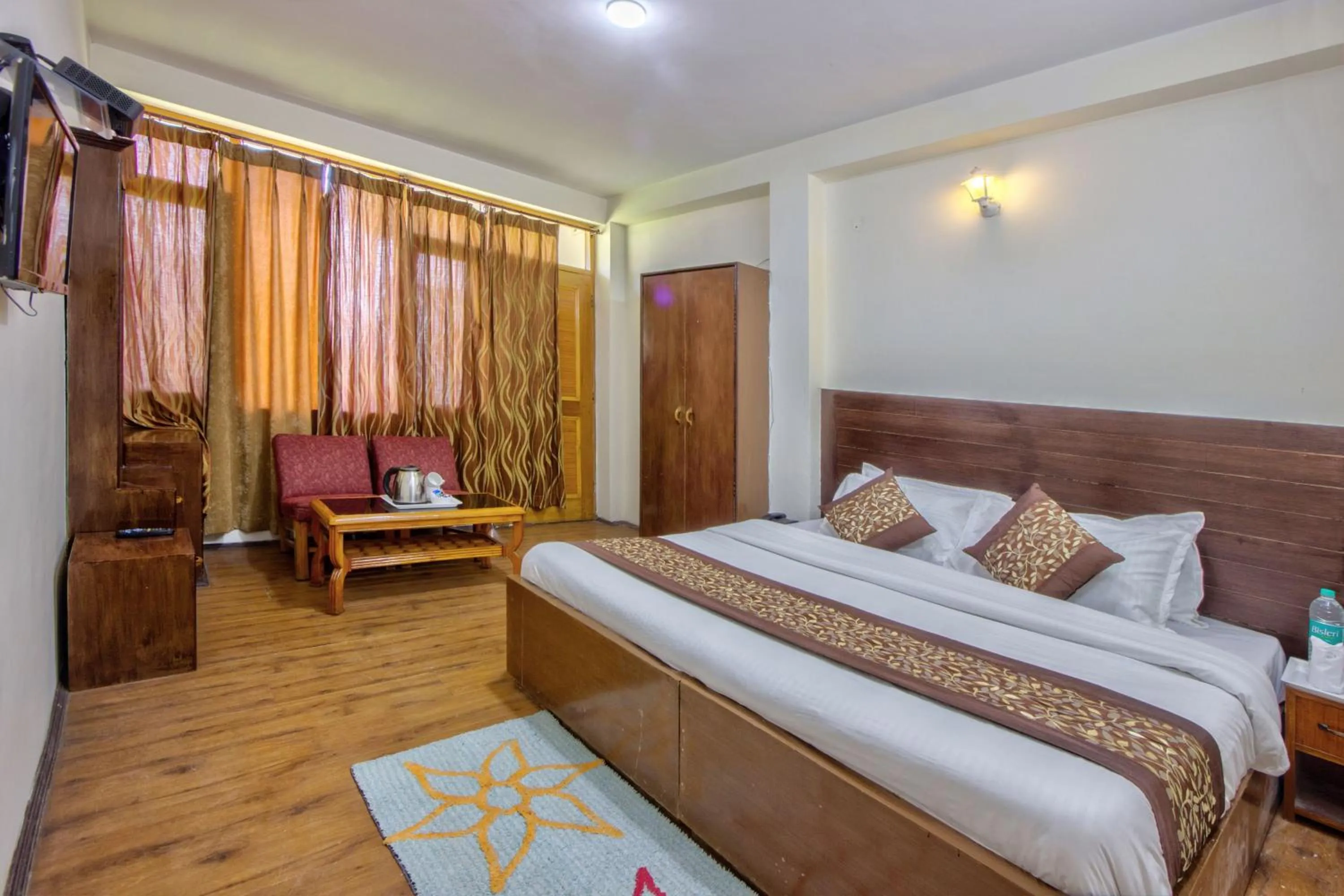 Bed in Thrill Nature Cottage