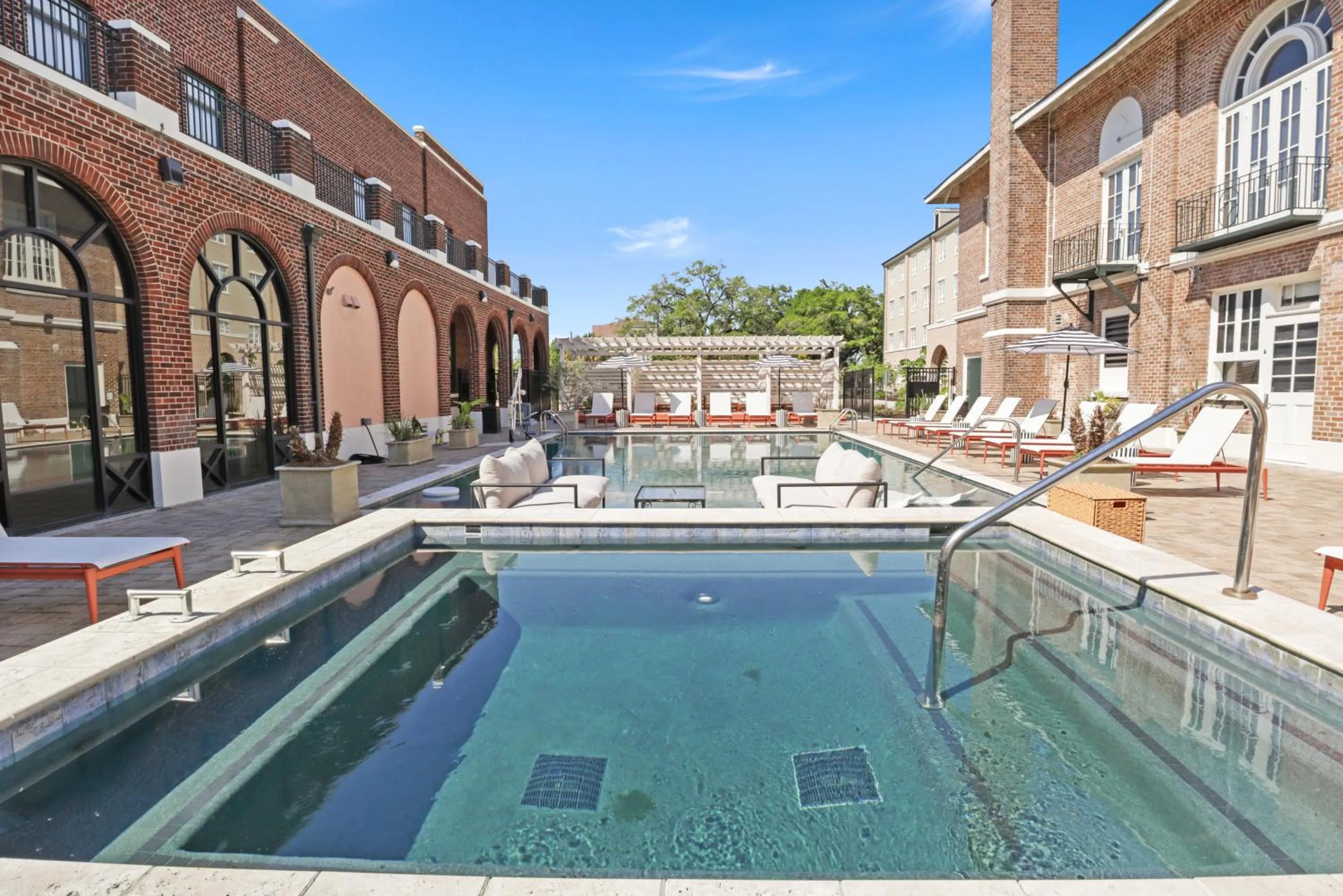 Swimming pool in Bywater Suite Hotel