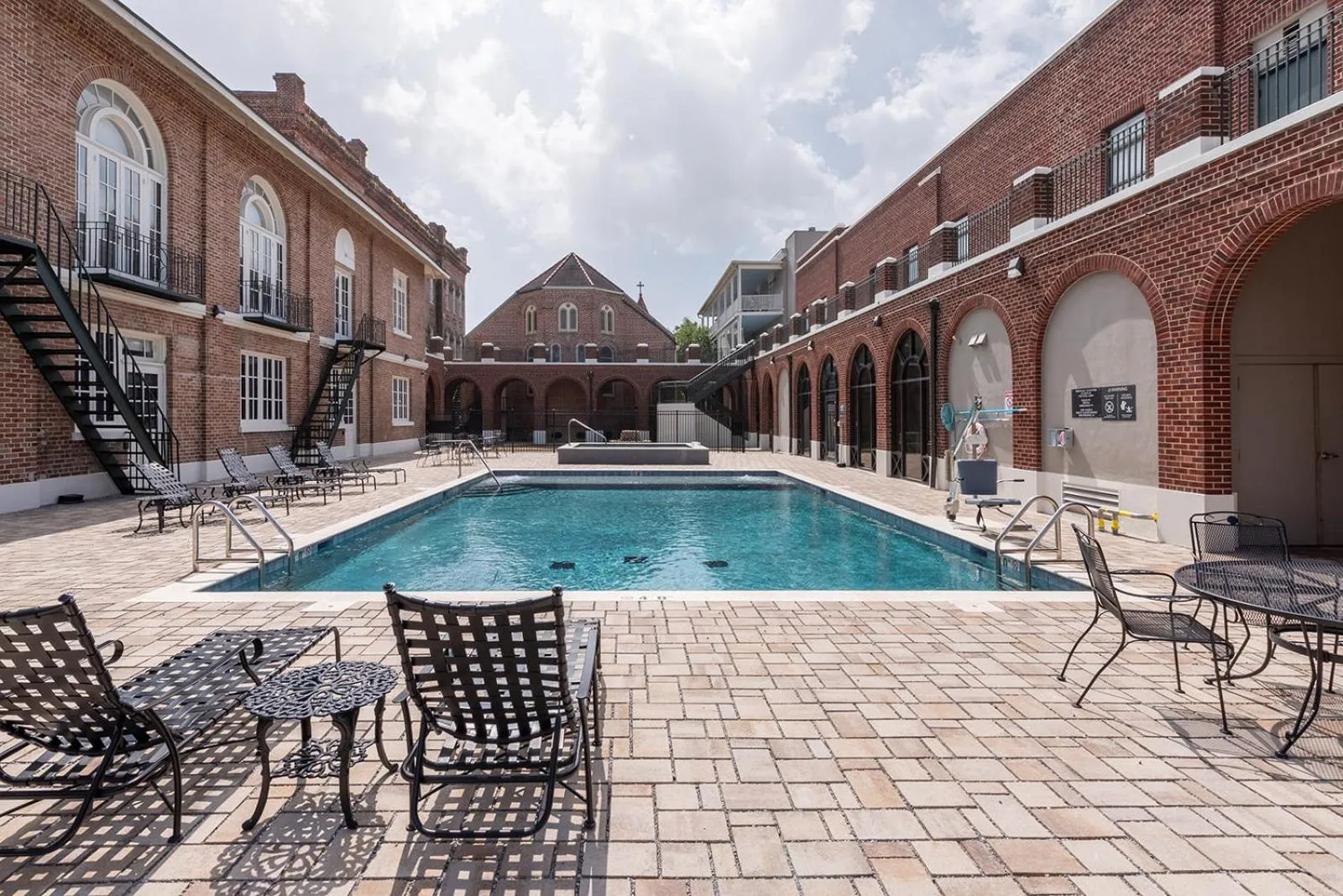 Swimming pool in Holy Angels Bywater Hotel and Residences