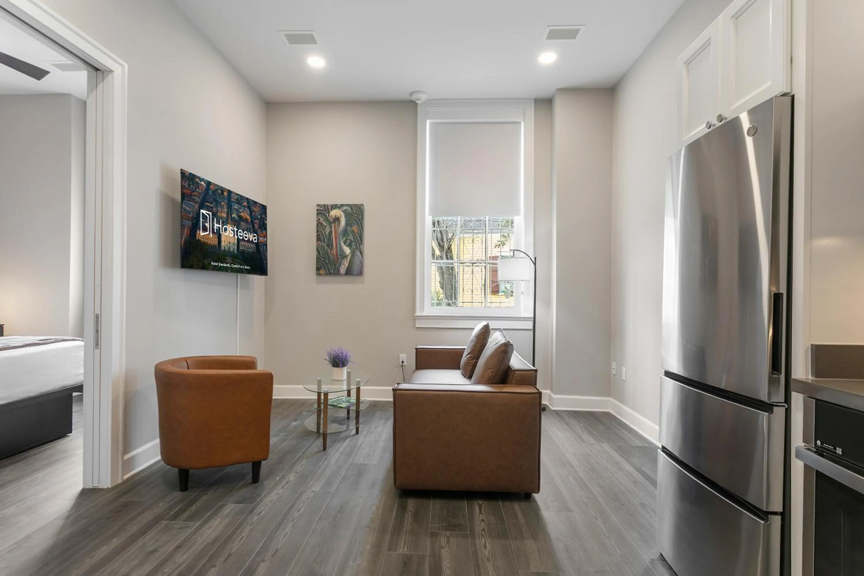 Kitchen or kitchenette in Bywater Suite Hotel