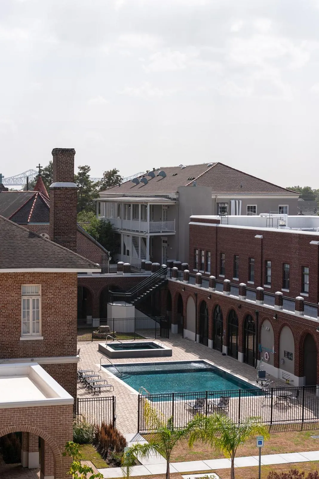 Swimming pool in Holy Angels Bywater Hotel and Residences