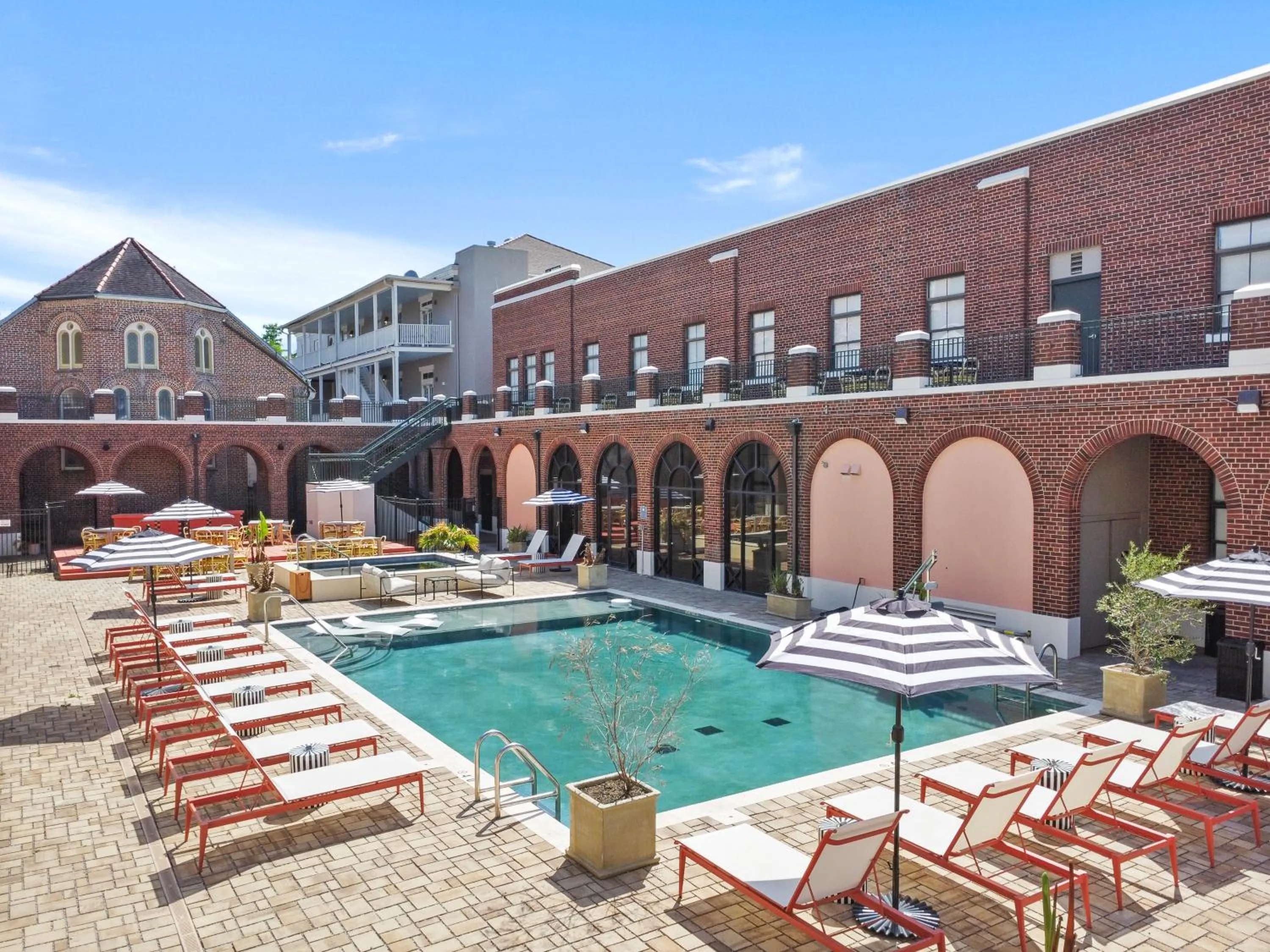 Swimming pool in Bywater Suite Hotel