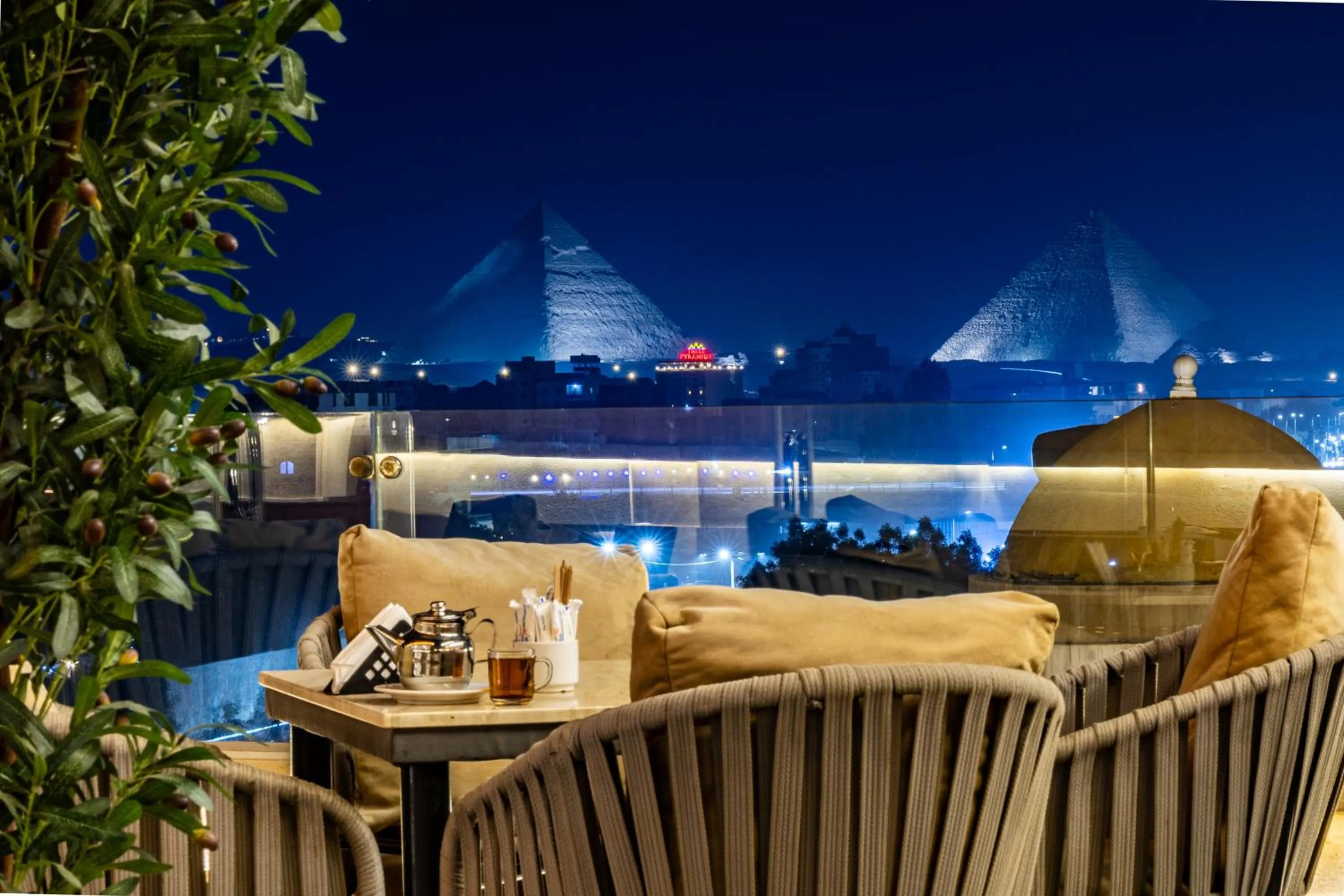 View (from property/room) in Pyramids sunrise inn