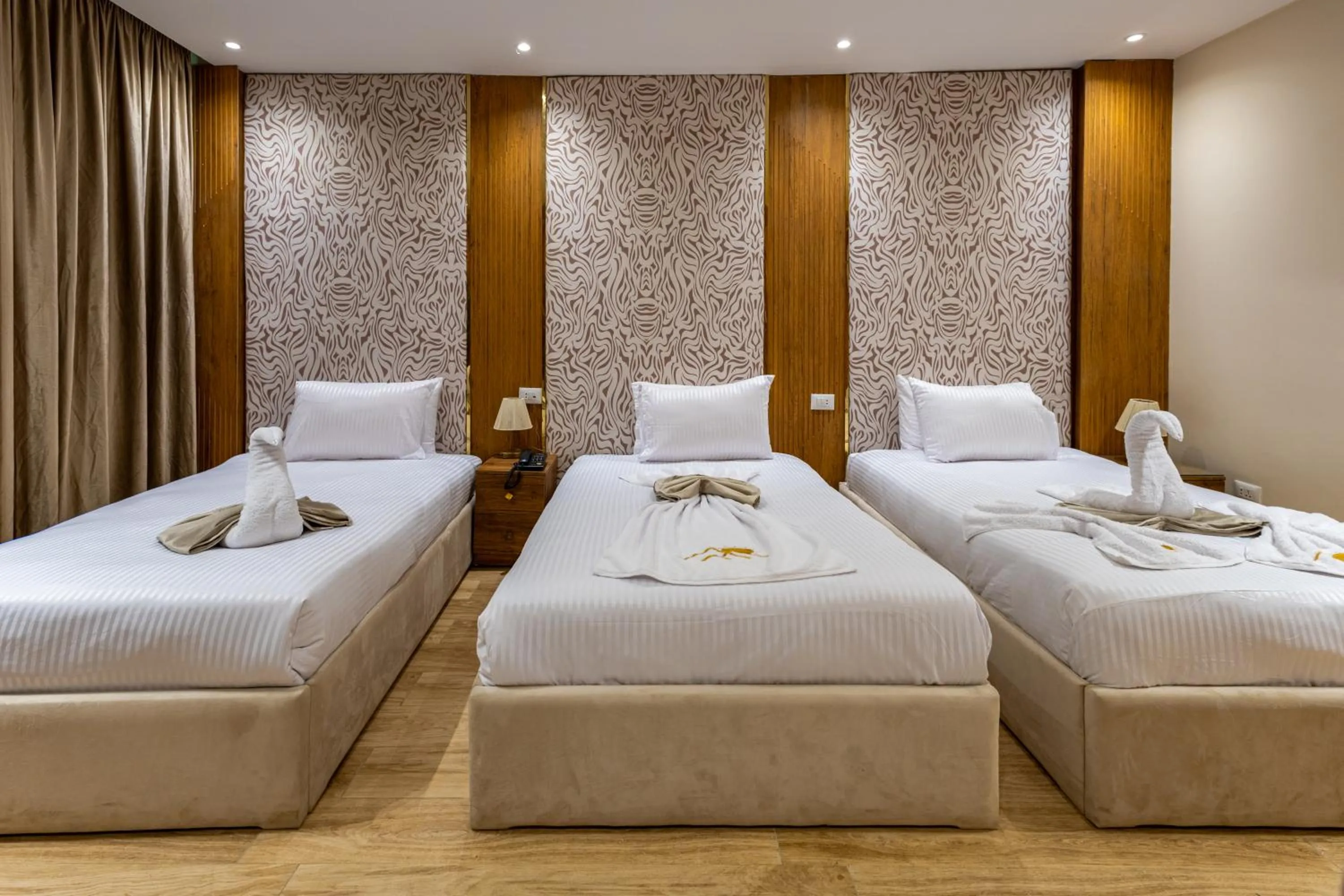 Bed in Pyramids sunrise inn