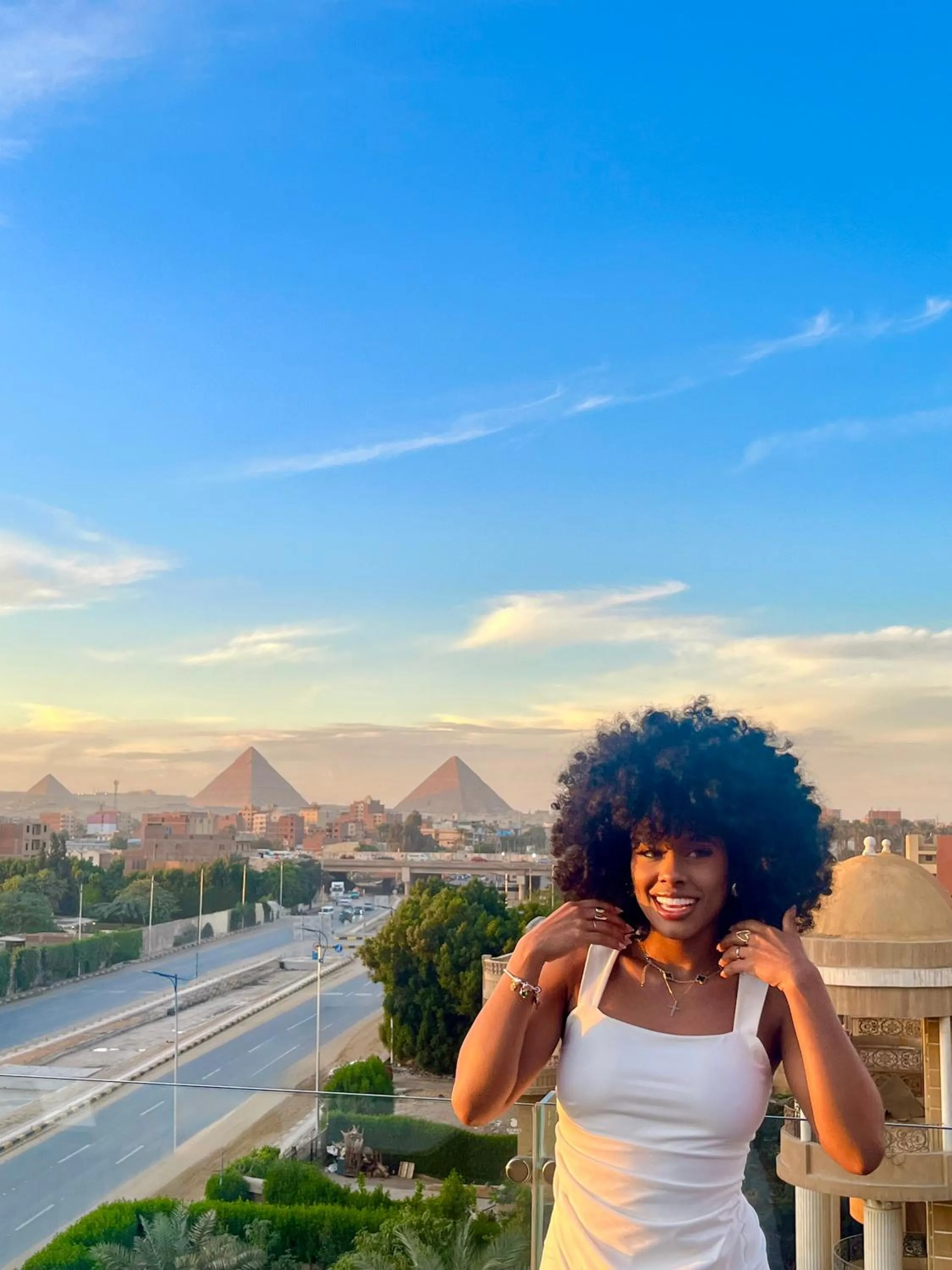 View (from property/room) in Pyramids sunrise inn