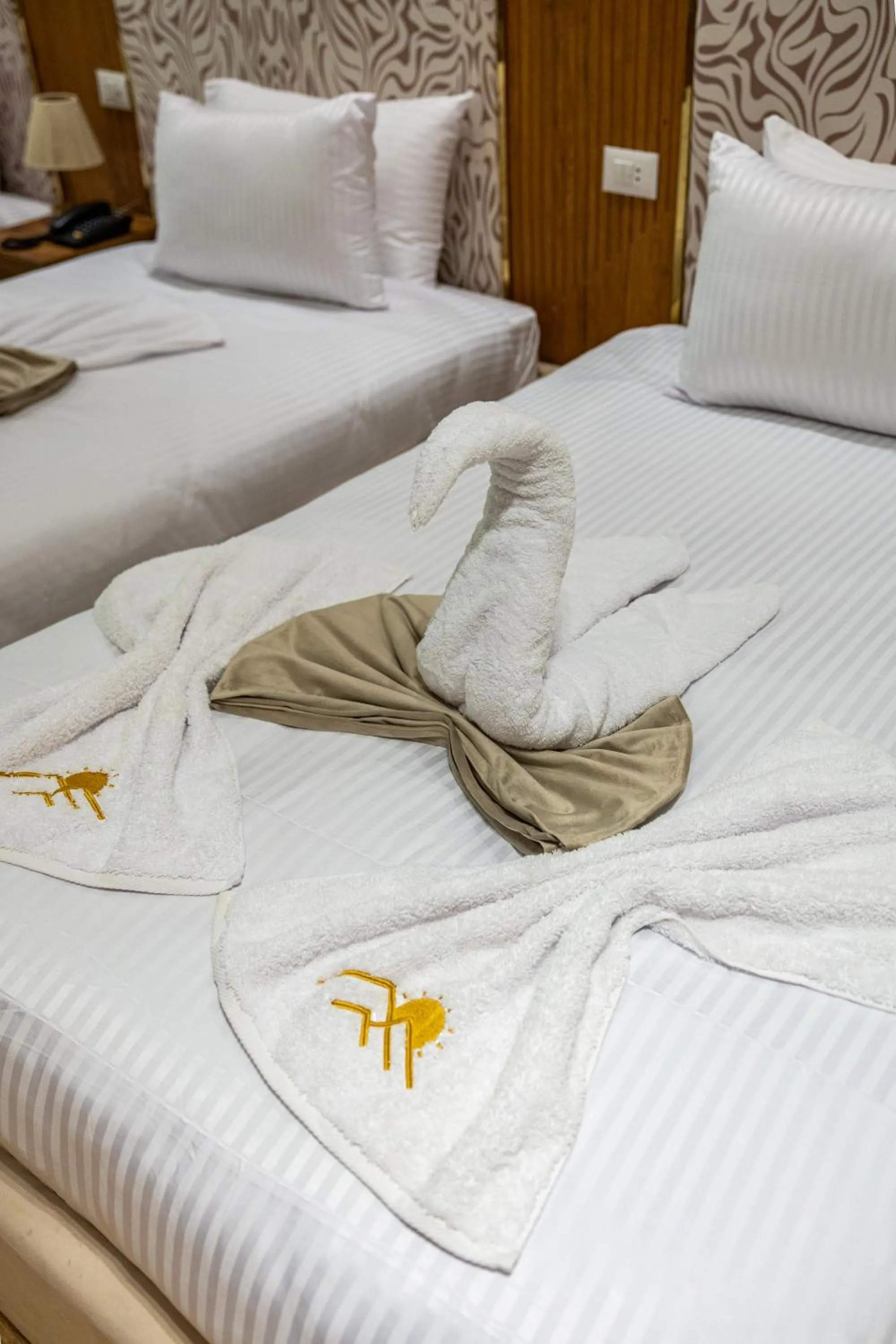 Bed in Pyramids sunrise inn