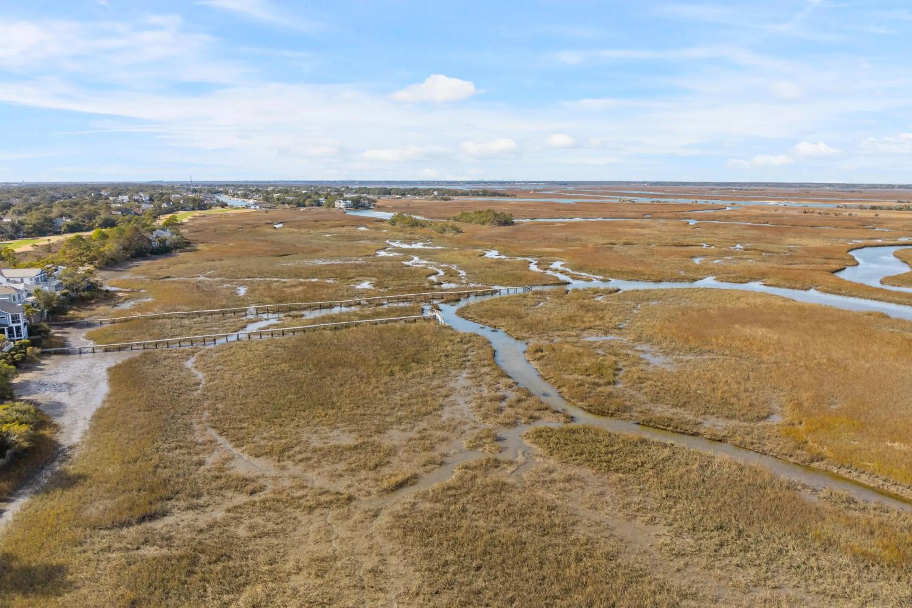 Natural landscape in Marsh Island 9 - Best Sunset on the Island! Renovated Home!