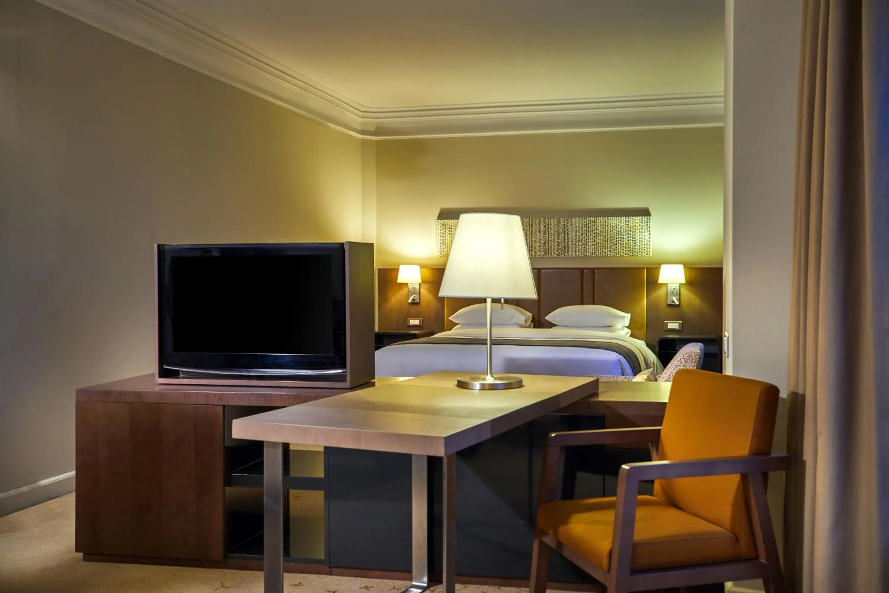 Bed in Hyatt Regency Belgrade