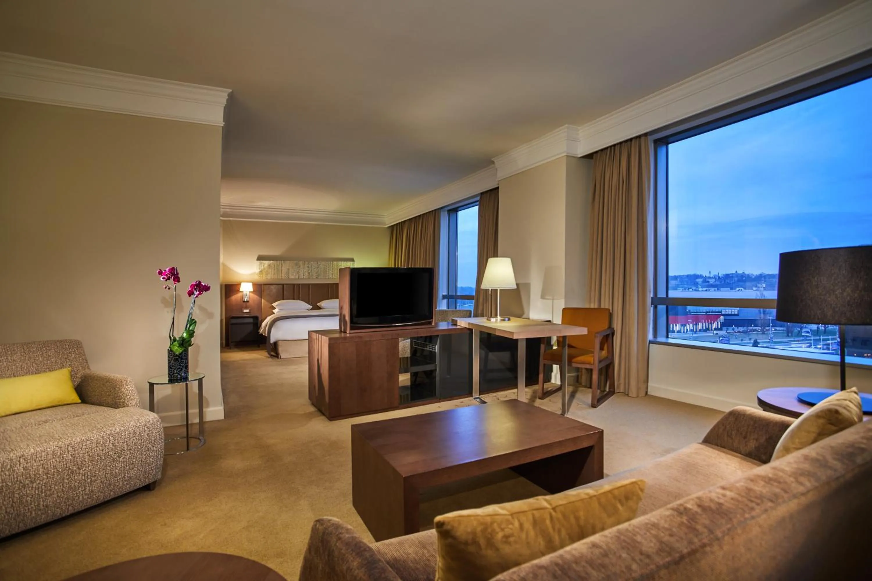 TV and multimedia in Hyatt Regency Belgrade