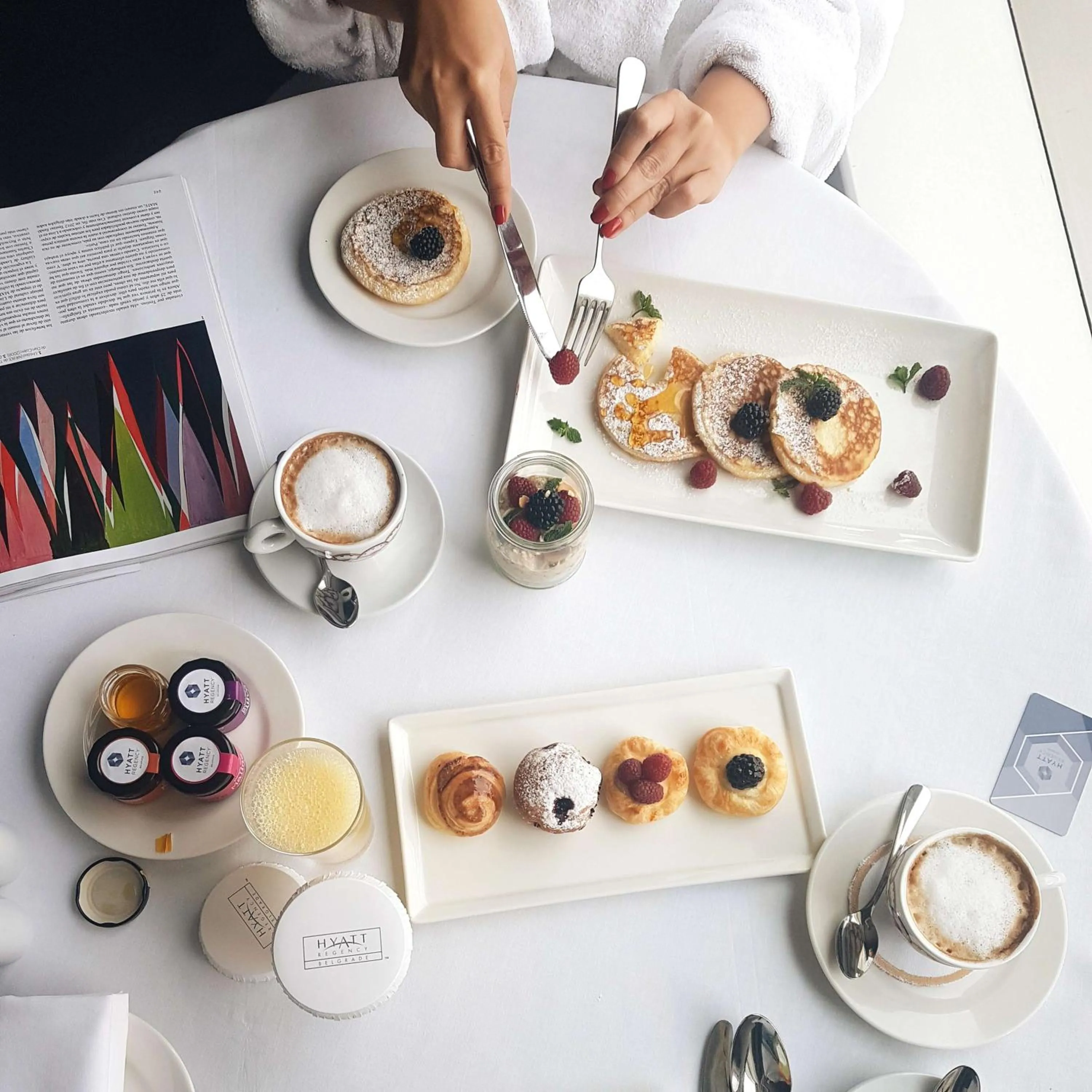 Bedroom in Hyatt Regency Belgrade