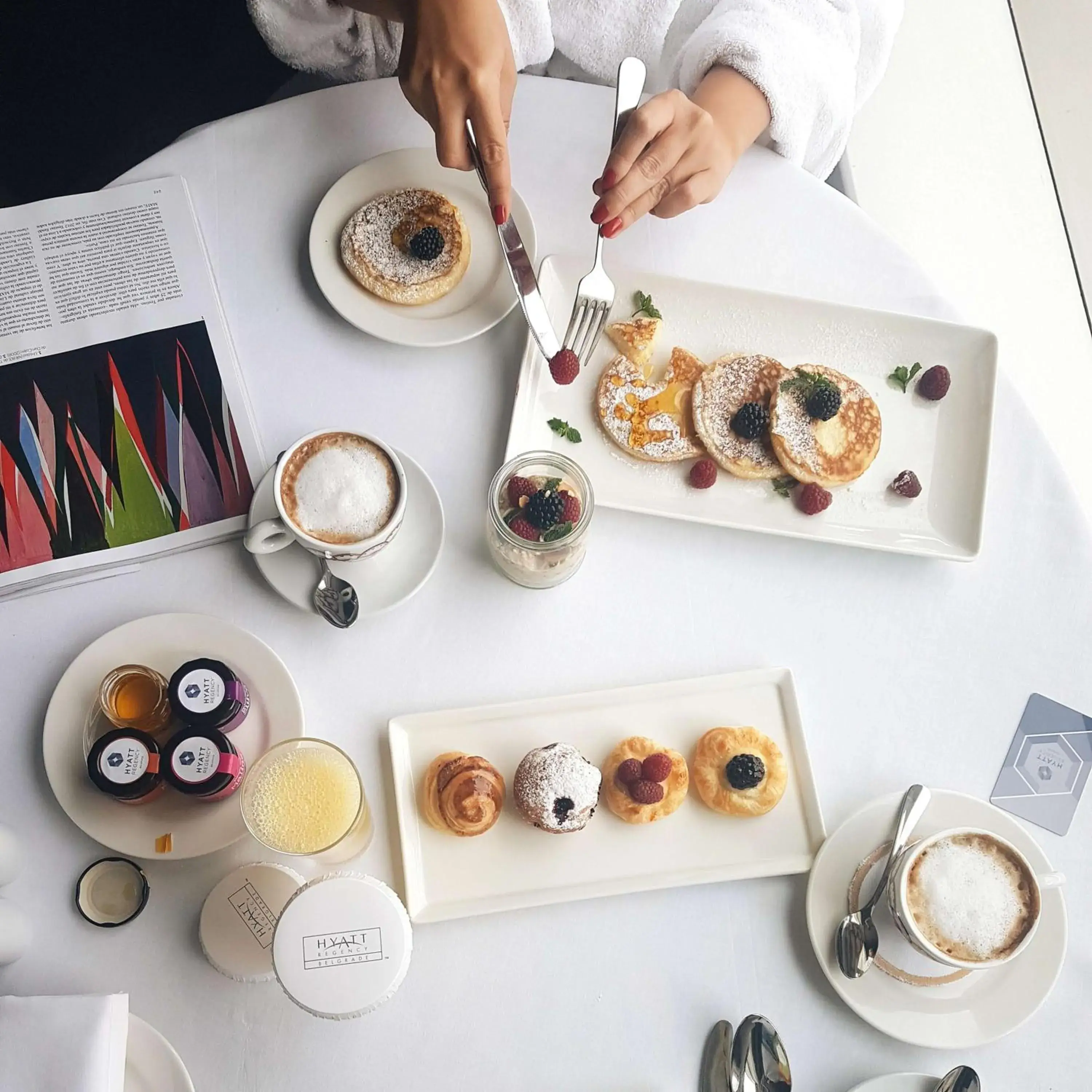 Bedroom in Hyatt Regency Belgrade Bedroom in Hyatt Regency Belgrade