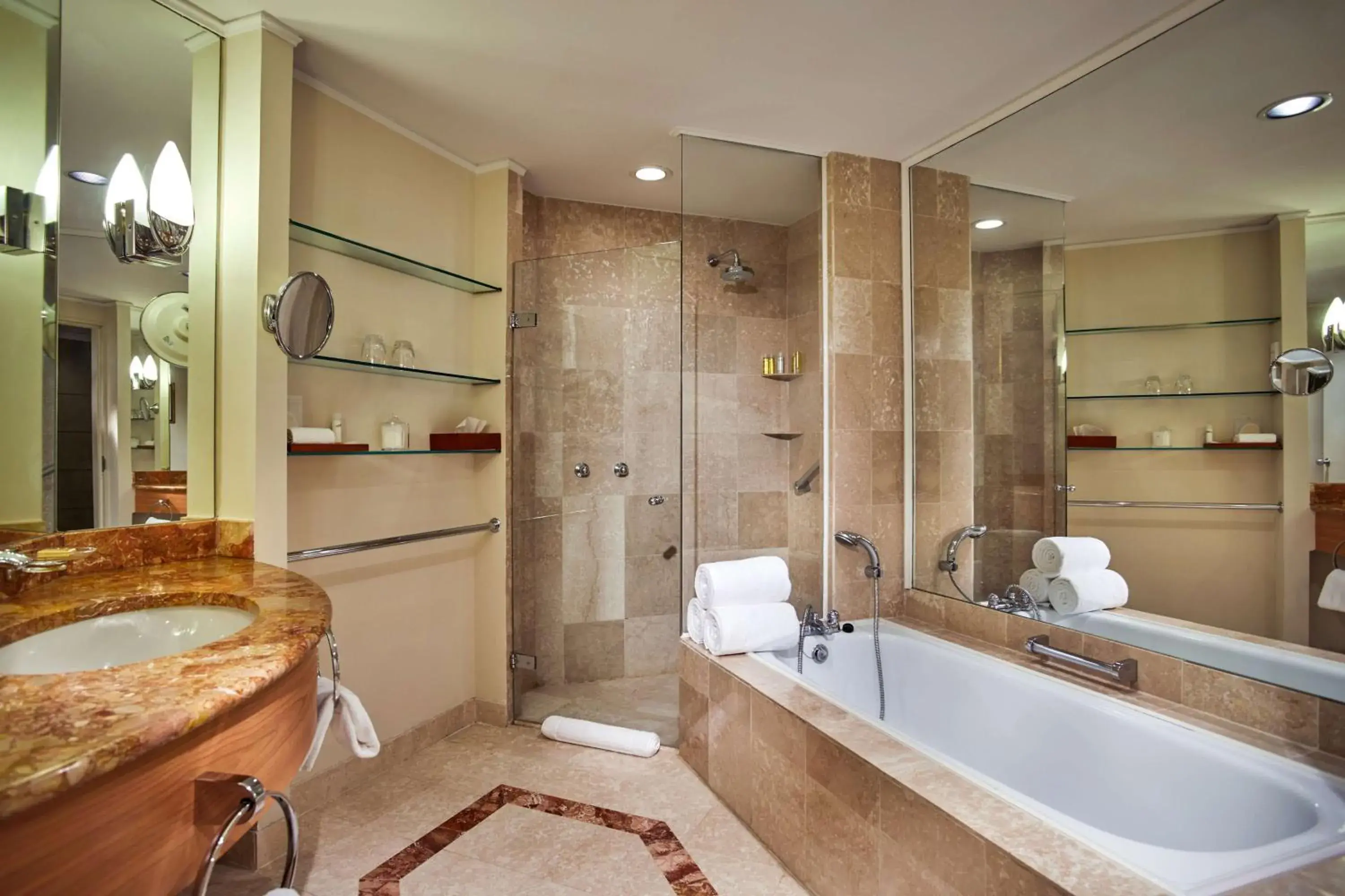 Bathroom in Hyatt Regency Belgrade Bathroom in Hyatt Regency Belgrade