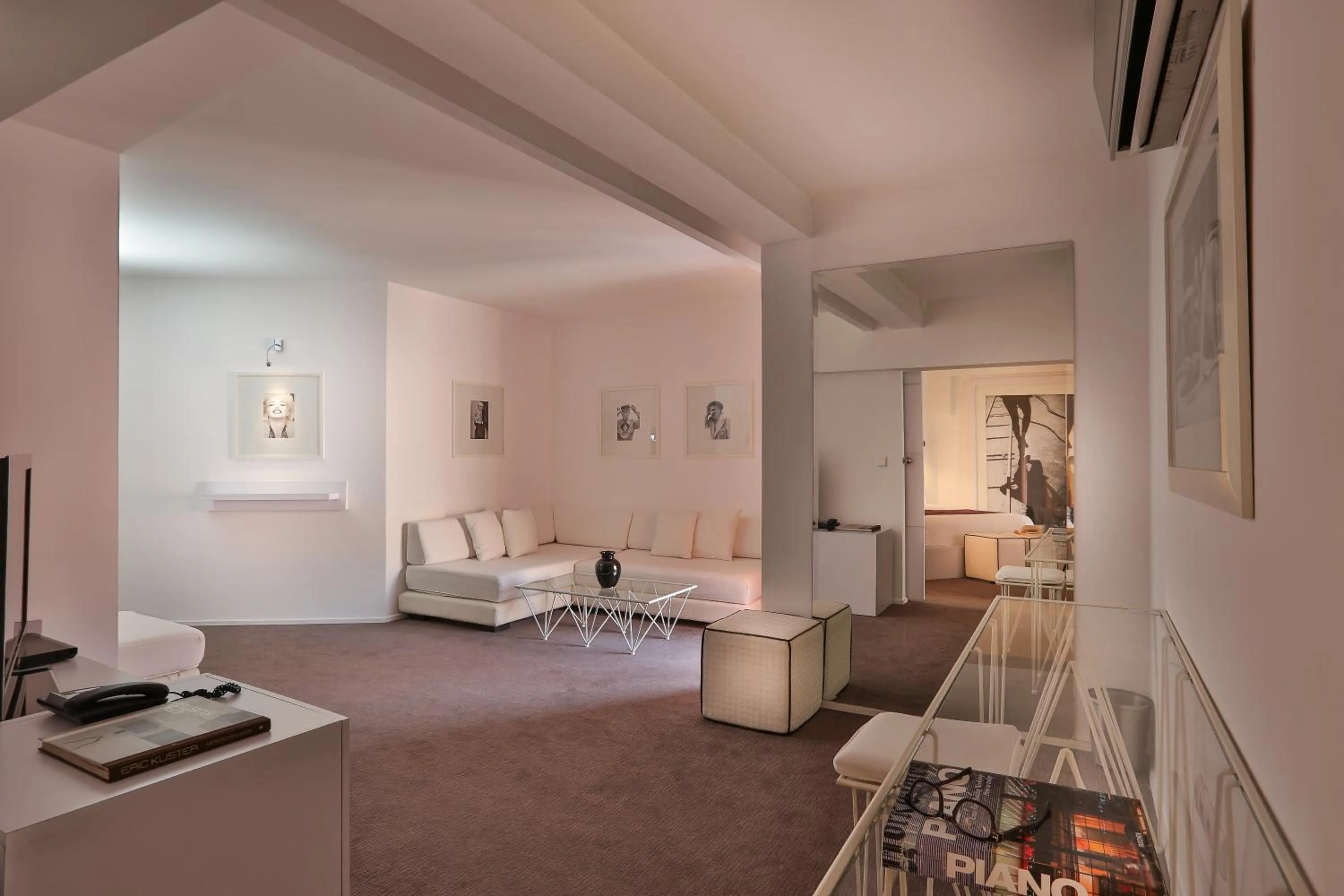 Seating area in Bab Hotel