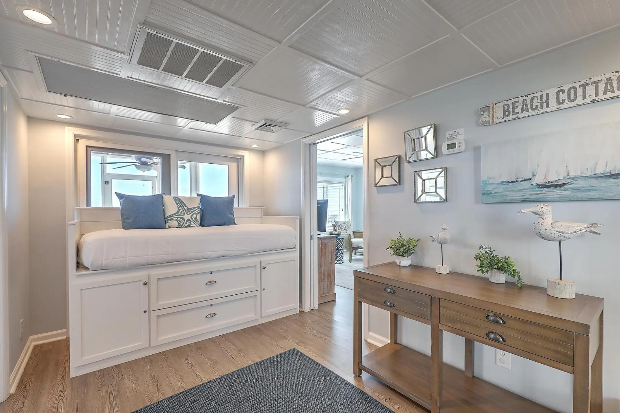 Photo of the whole room in New Listing! Port O' Call B103 - Oceanfront Oasis!