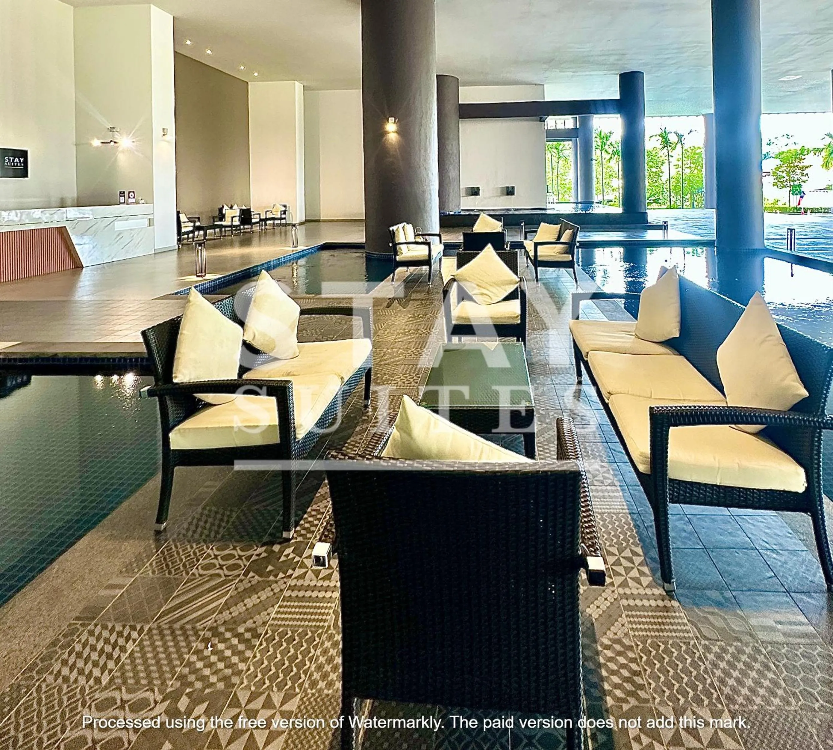 Lobby or reception in StaySuites The Apple Melaka