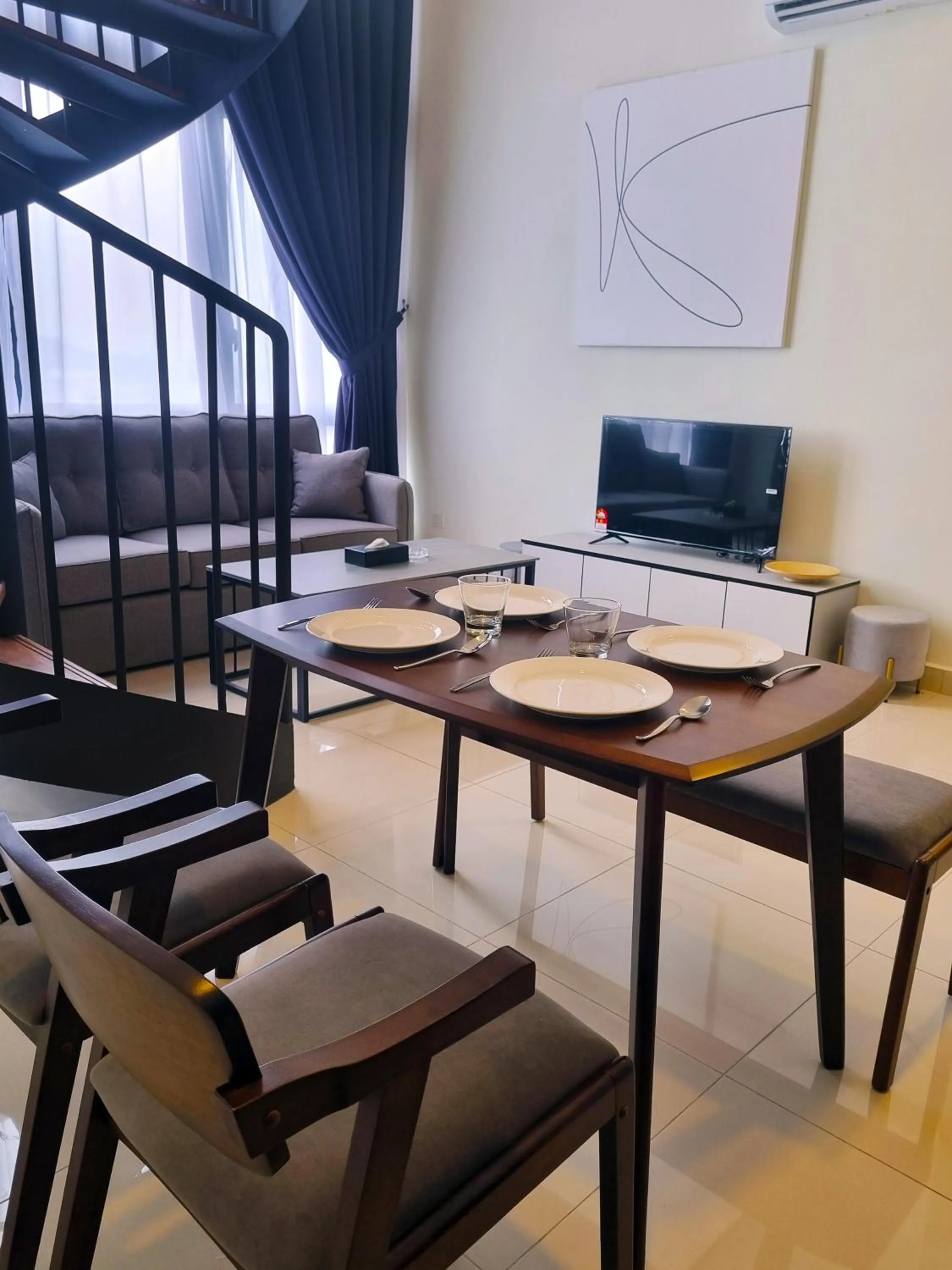 Kitchen or kitchenette in StaySuites The Apple Melaka