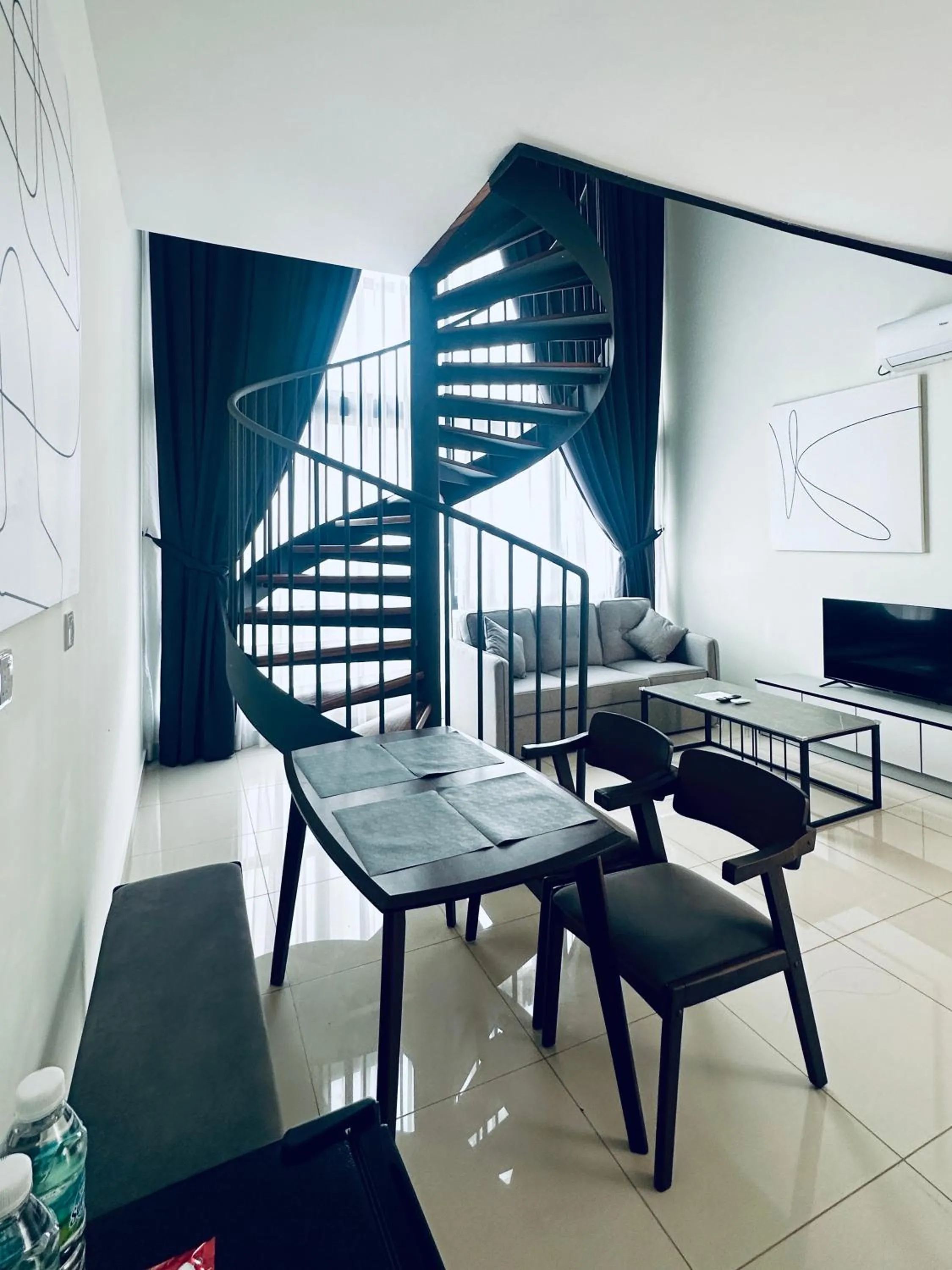 Living room in StaySuites The Apple Melaka