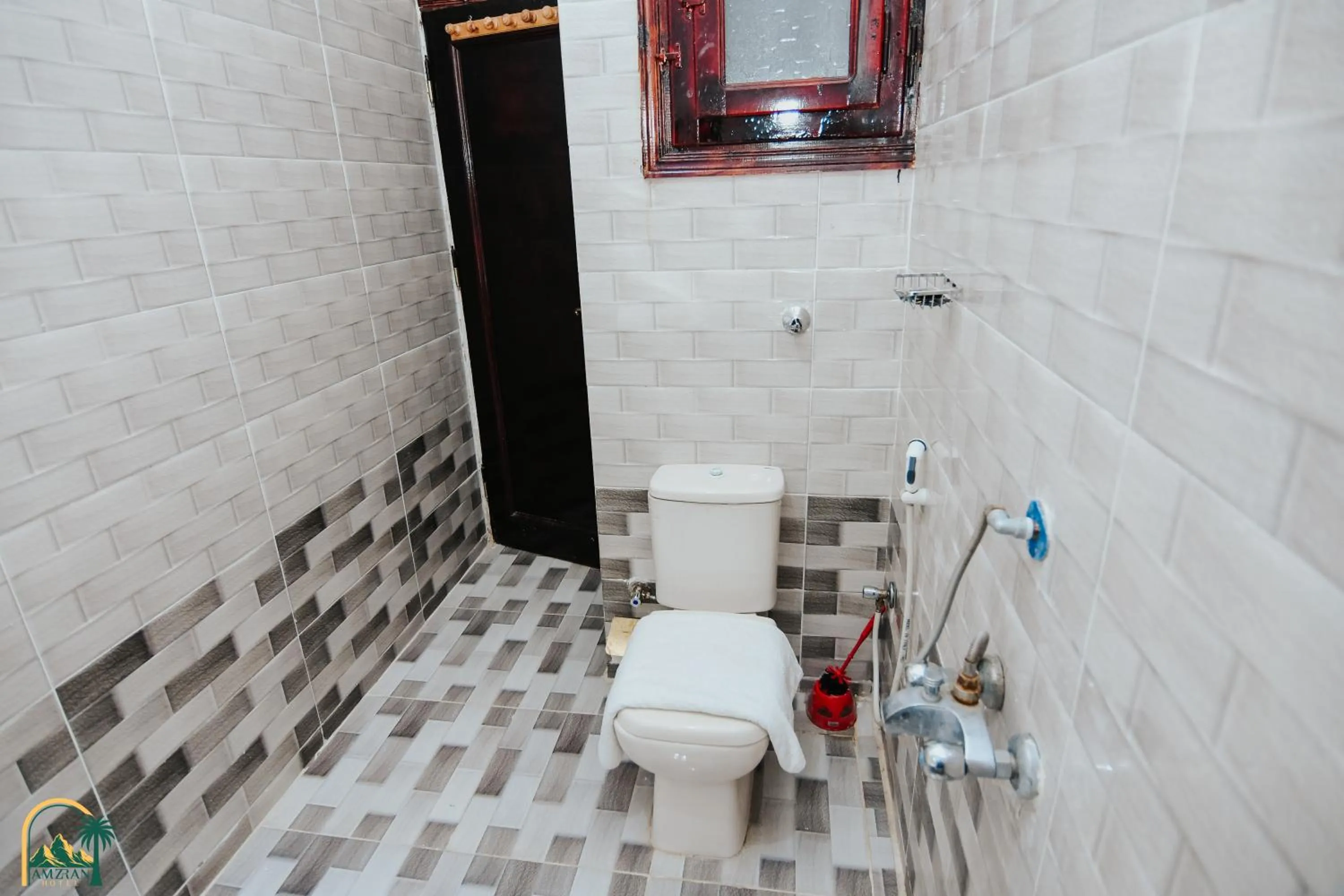 Bathroom in amzran hotel siwa امزران سيوة