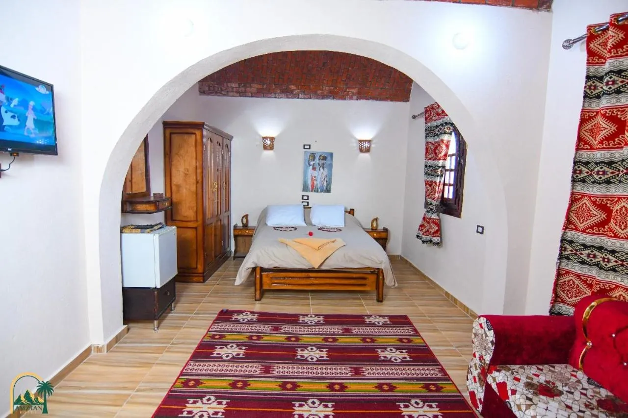 Bed in amzran hotel siwa امزران سيوة