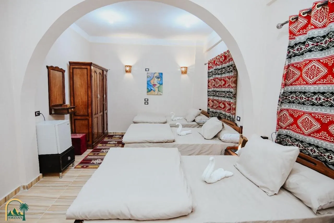 Bed in amzran hotel siwa امزران سيوة