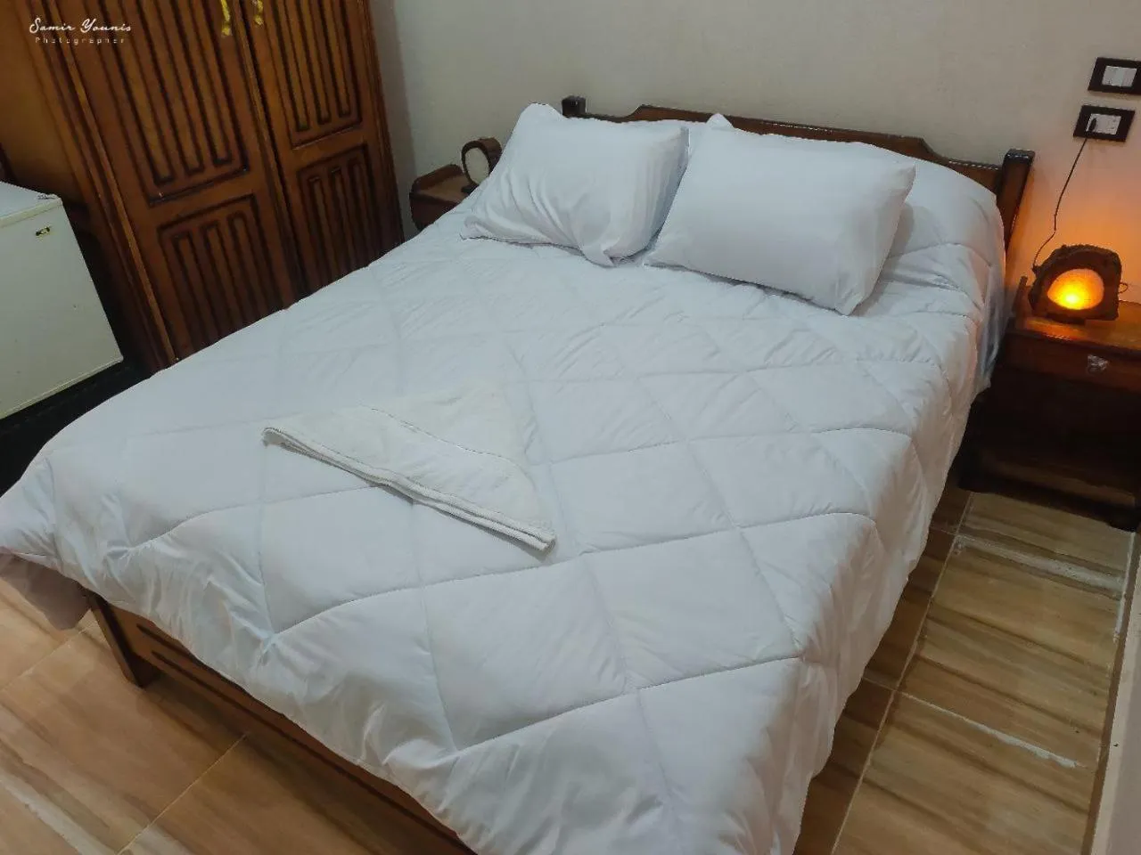 Bed in amzran hotel siwa امزران سيوة