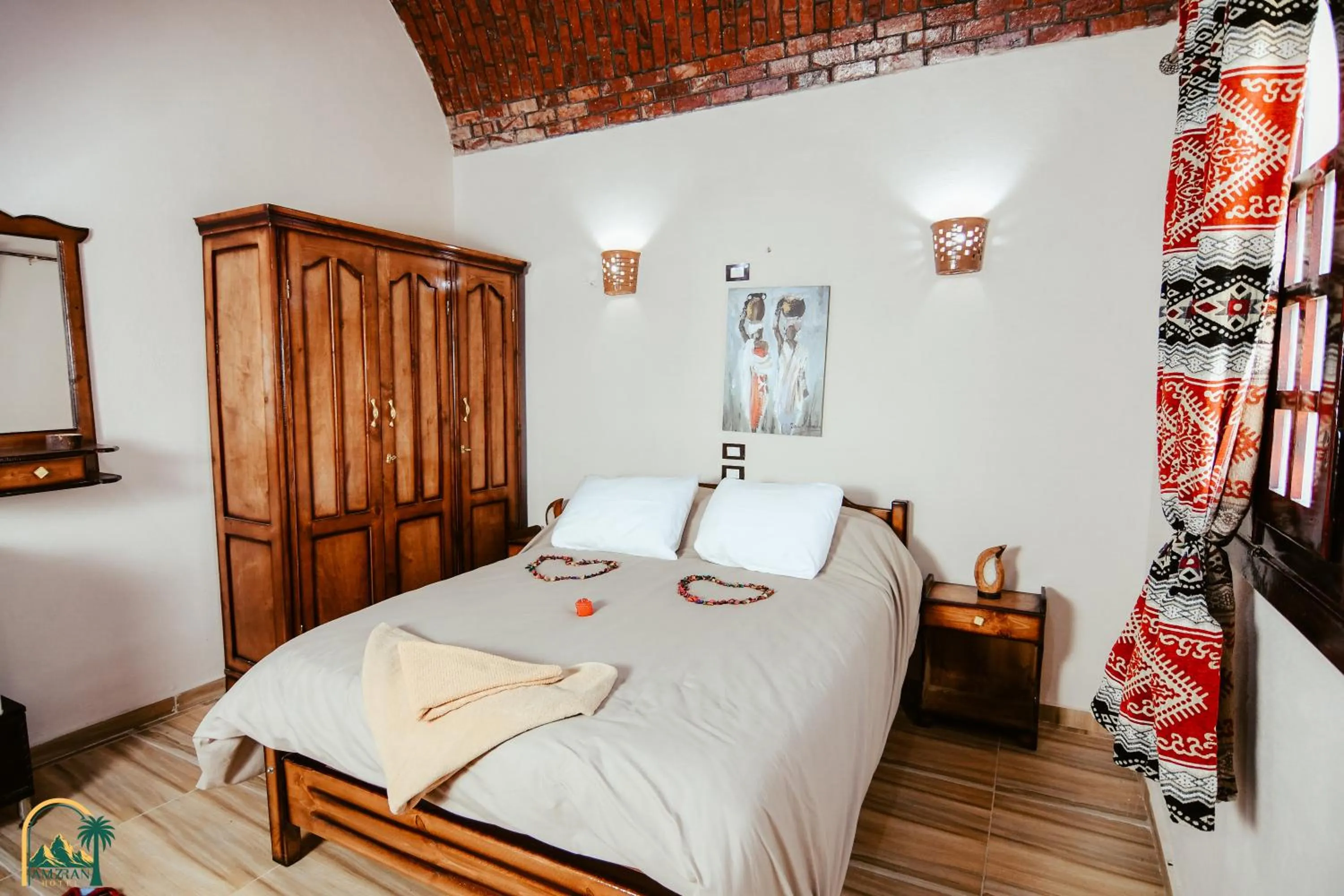 Bedroom, Bed in amzran hotel siwa امزران سيوة