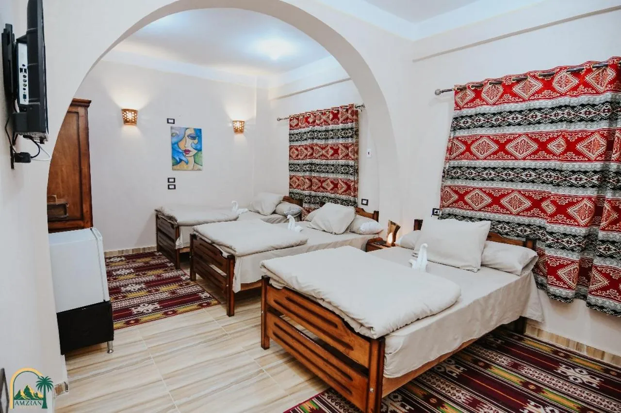Bed in amzran hotel siwa امزران سيوة