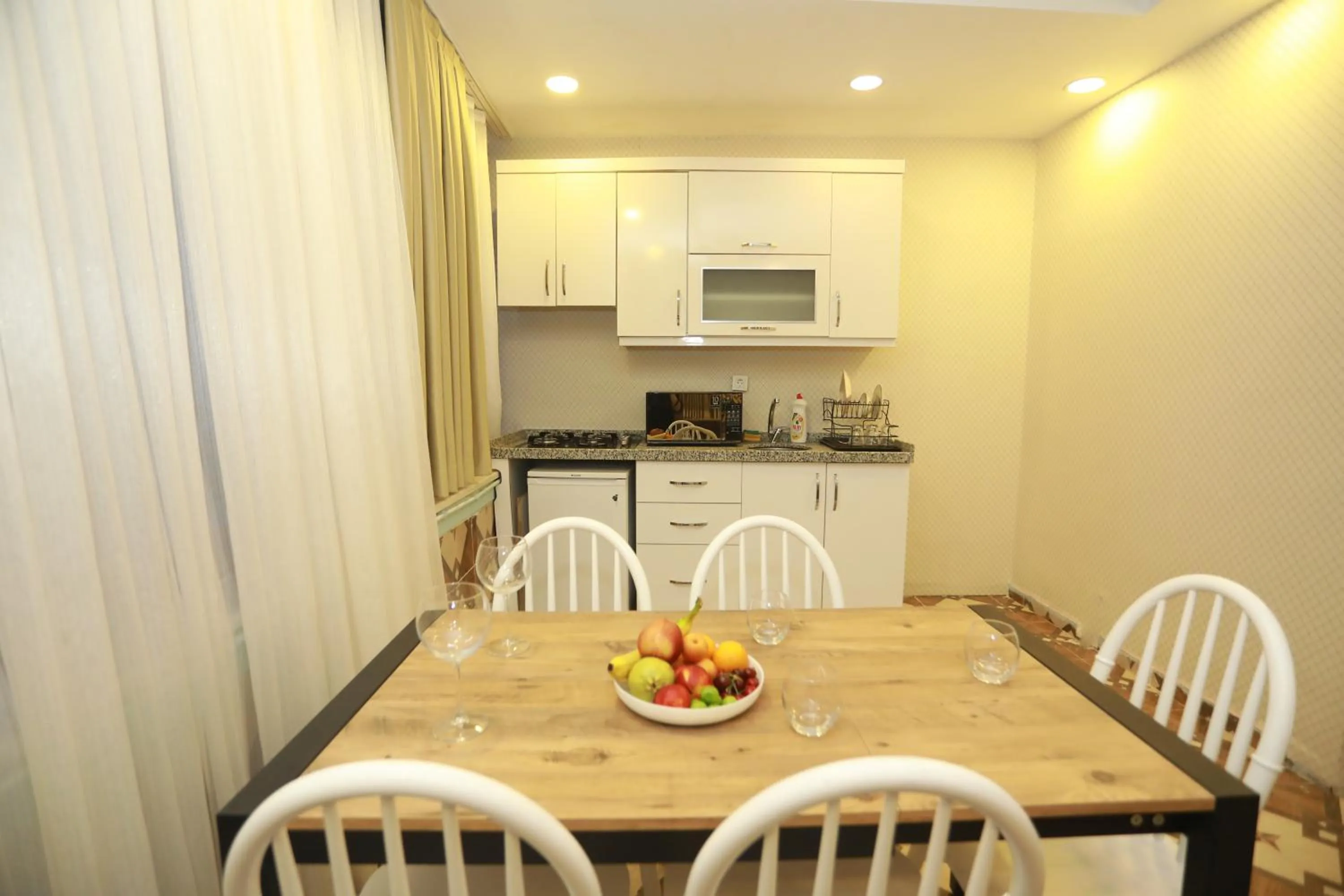 Kitchen or kitchenette in IMMORTELLE HOTEL