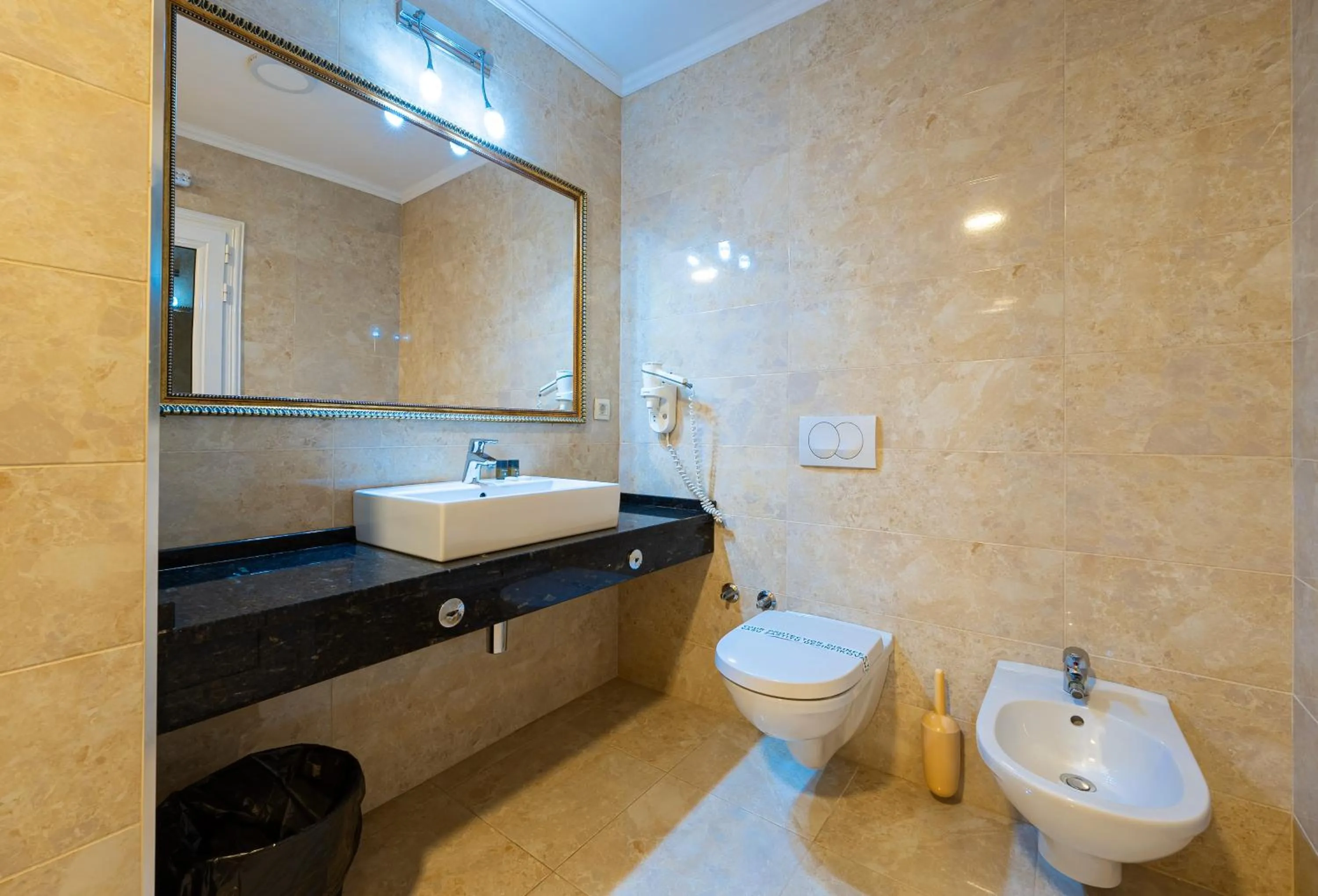 Toilet in Hotel Adrović