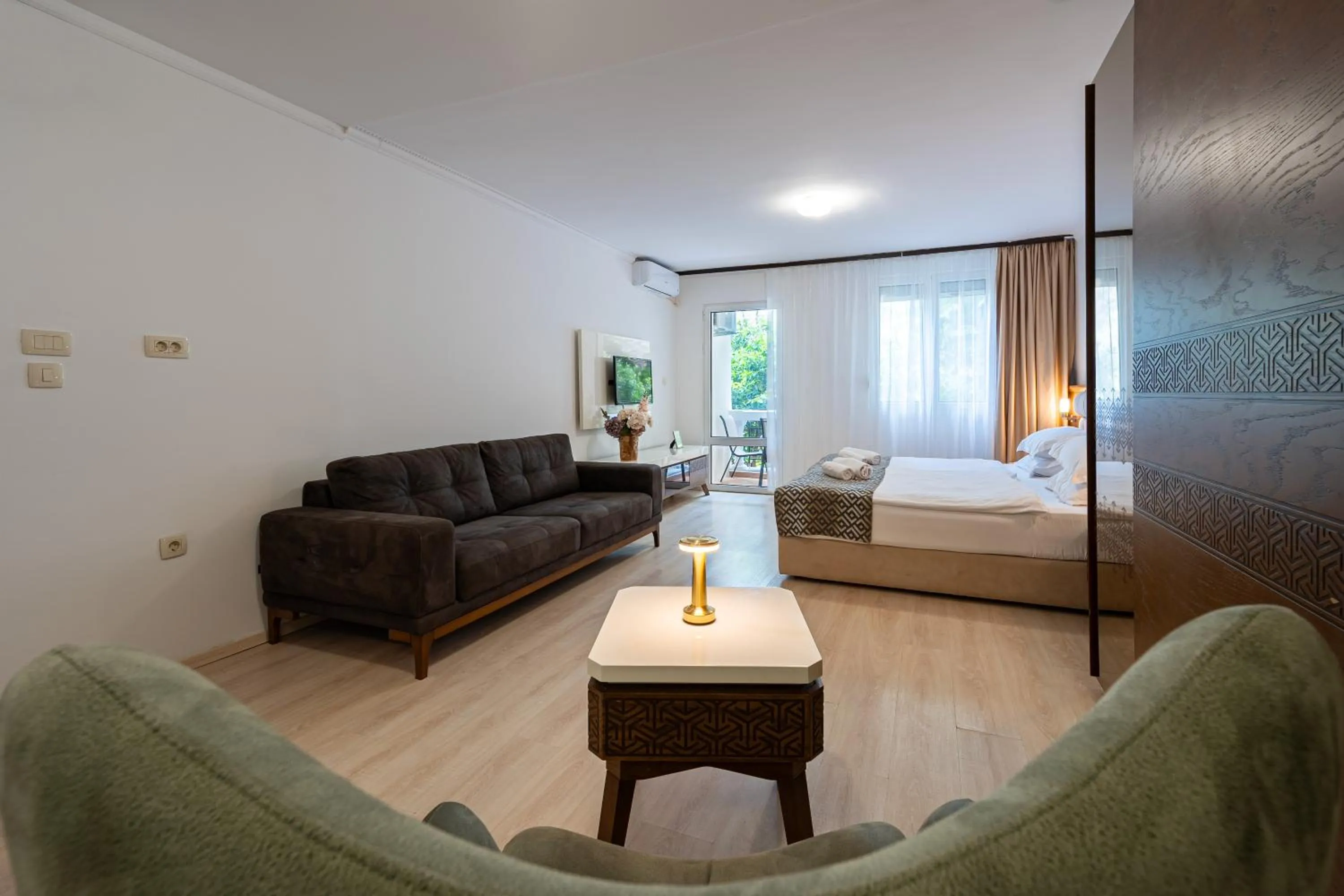 Bed in Hotel Adrović