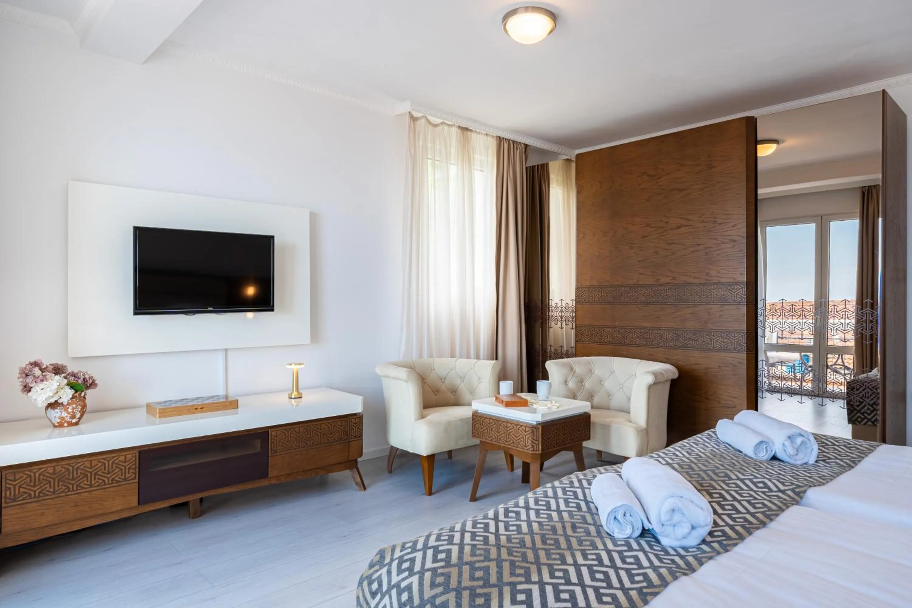 Bed in Hotel Adrović