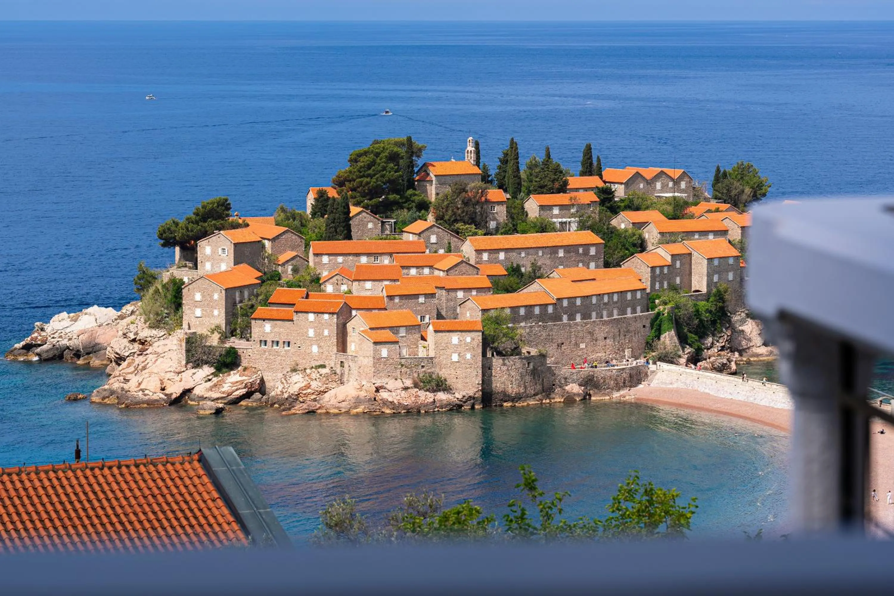 Landmark view in Hotel Adrović