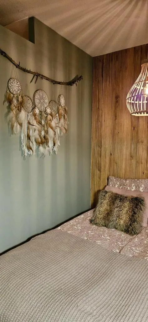 Bed in Studio Sagittarius Arctic Circle