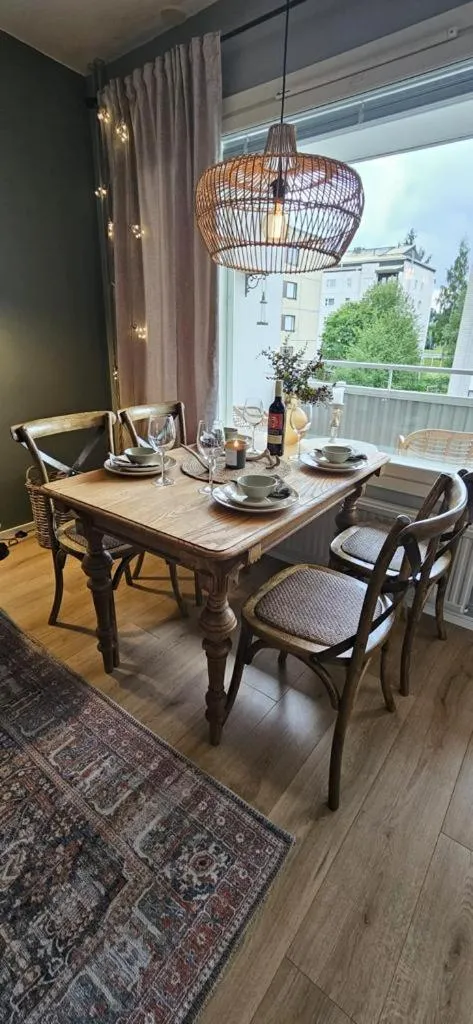 Dining area in Studio Sagittarius Arctic Circle