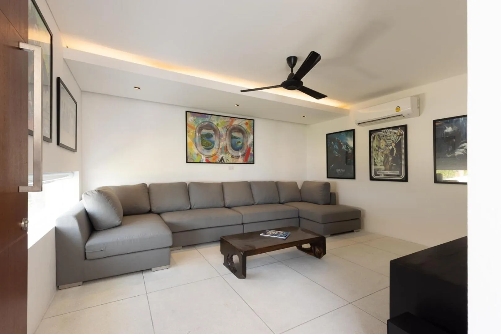 Living room in Villa Blue View Luxe